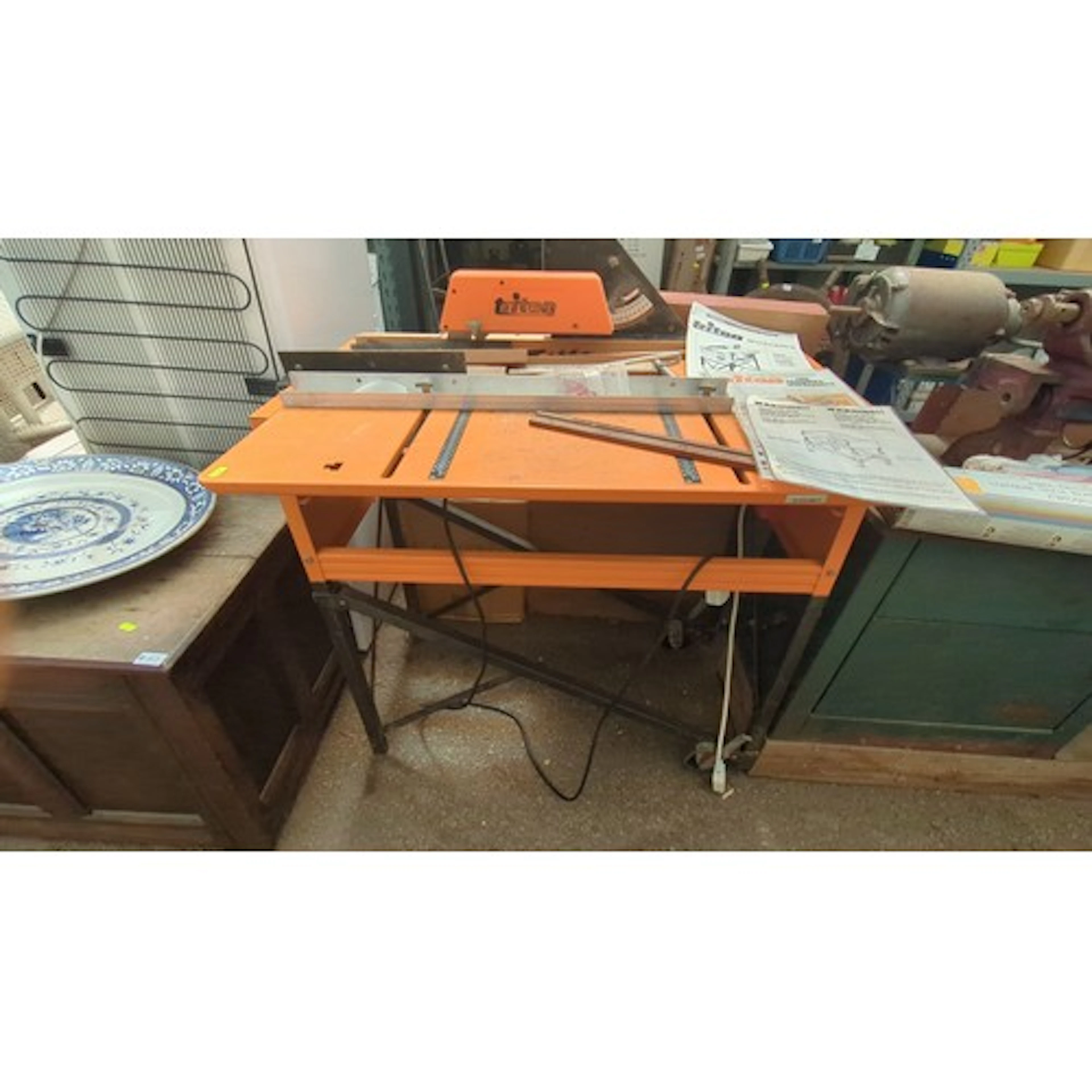 Triton Workcentre MK3 portable woodworking station with fold...