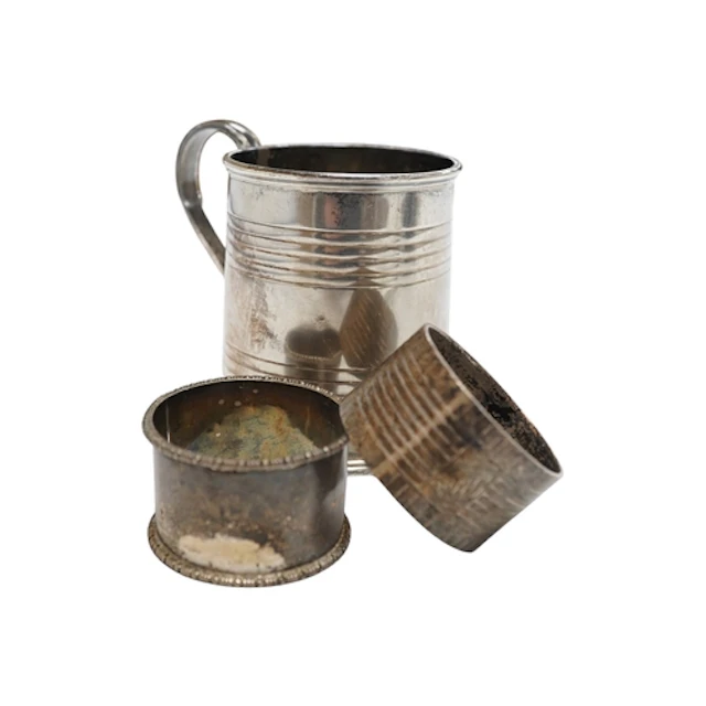 A George V silver Christening mug, by George Howson, Sheffie...