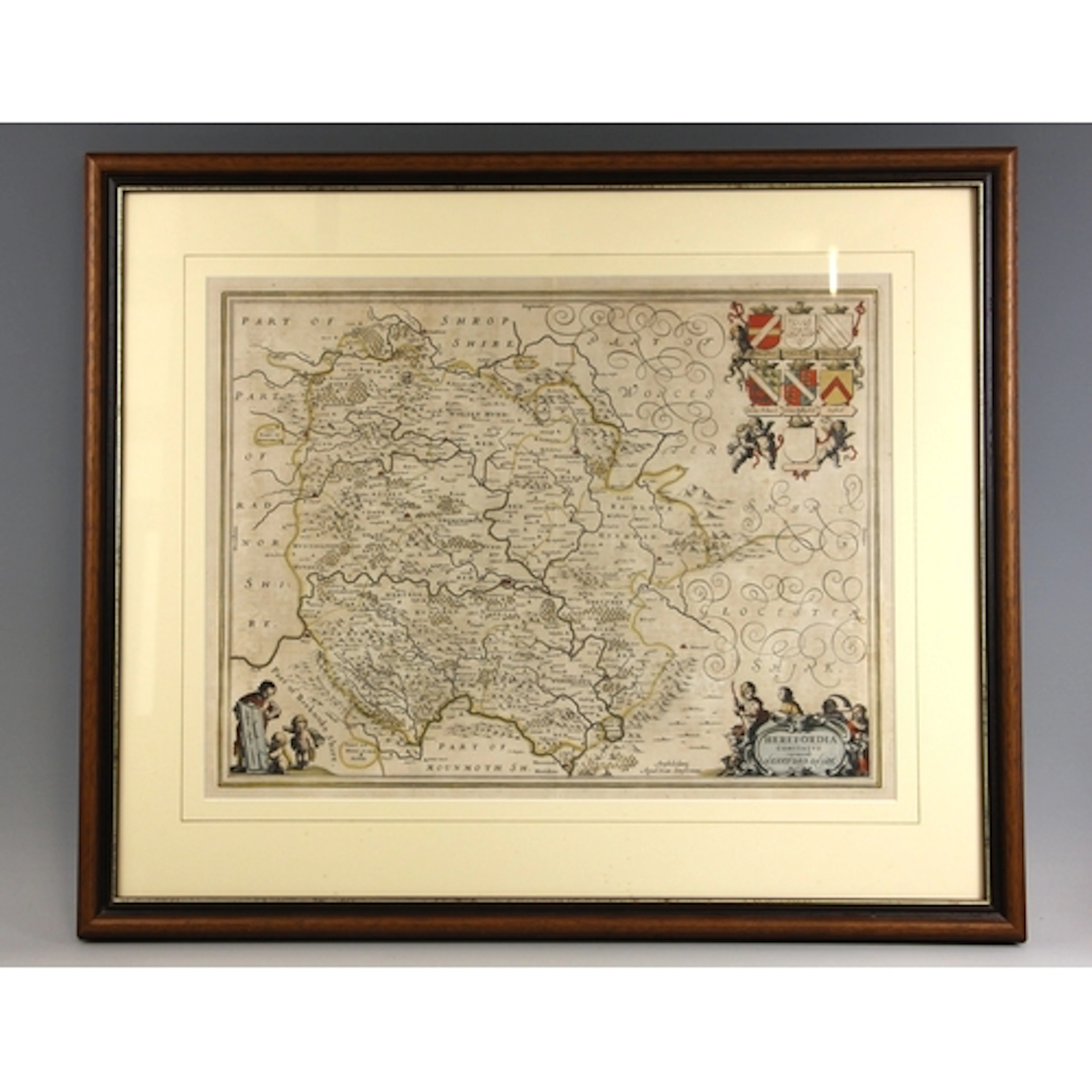 After Jan Jansson ( Dutch, 1588-1664), HEREFORDIA COMITATUS ...
