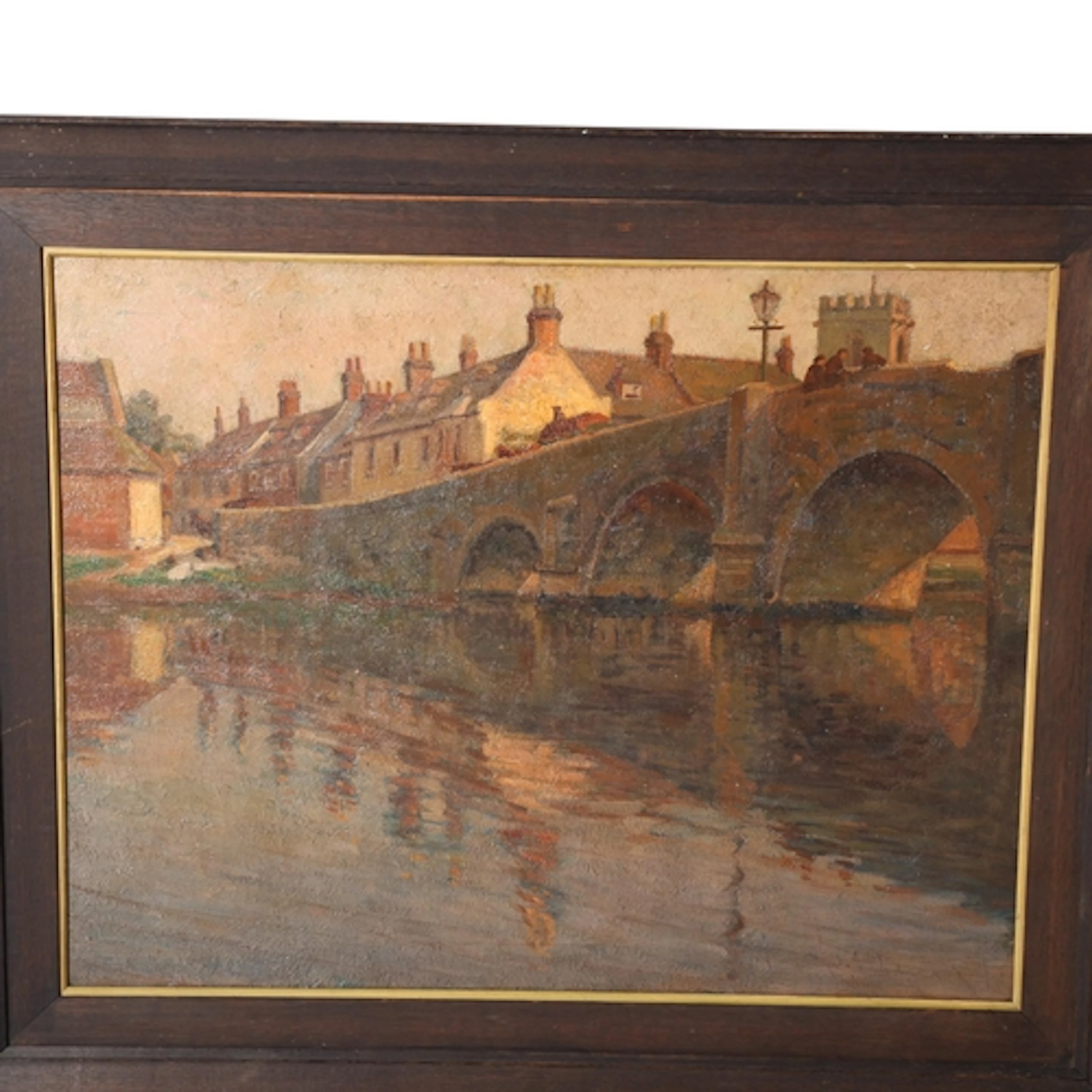Frederick James Hackman, The Bridge, Wareham Dorset, oil on ...