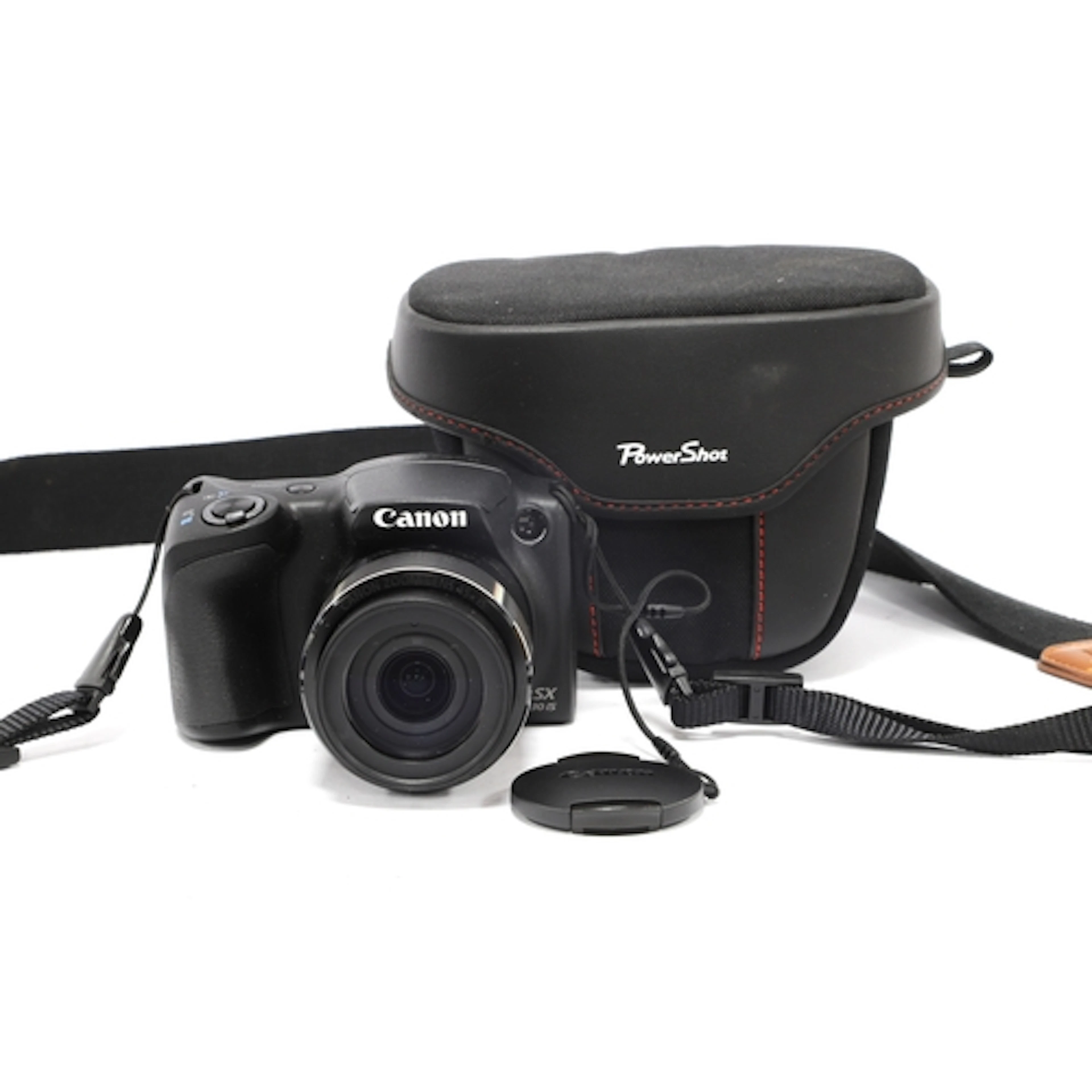 Canon PowerShot SX430 IS Digital Bridge Camera in fitted bra...