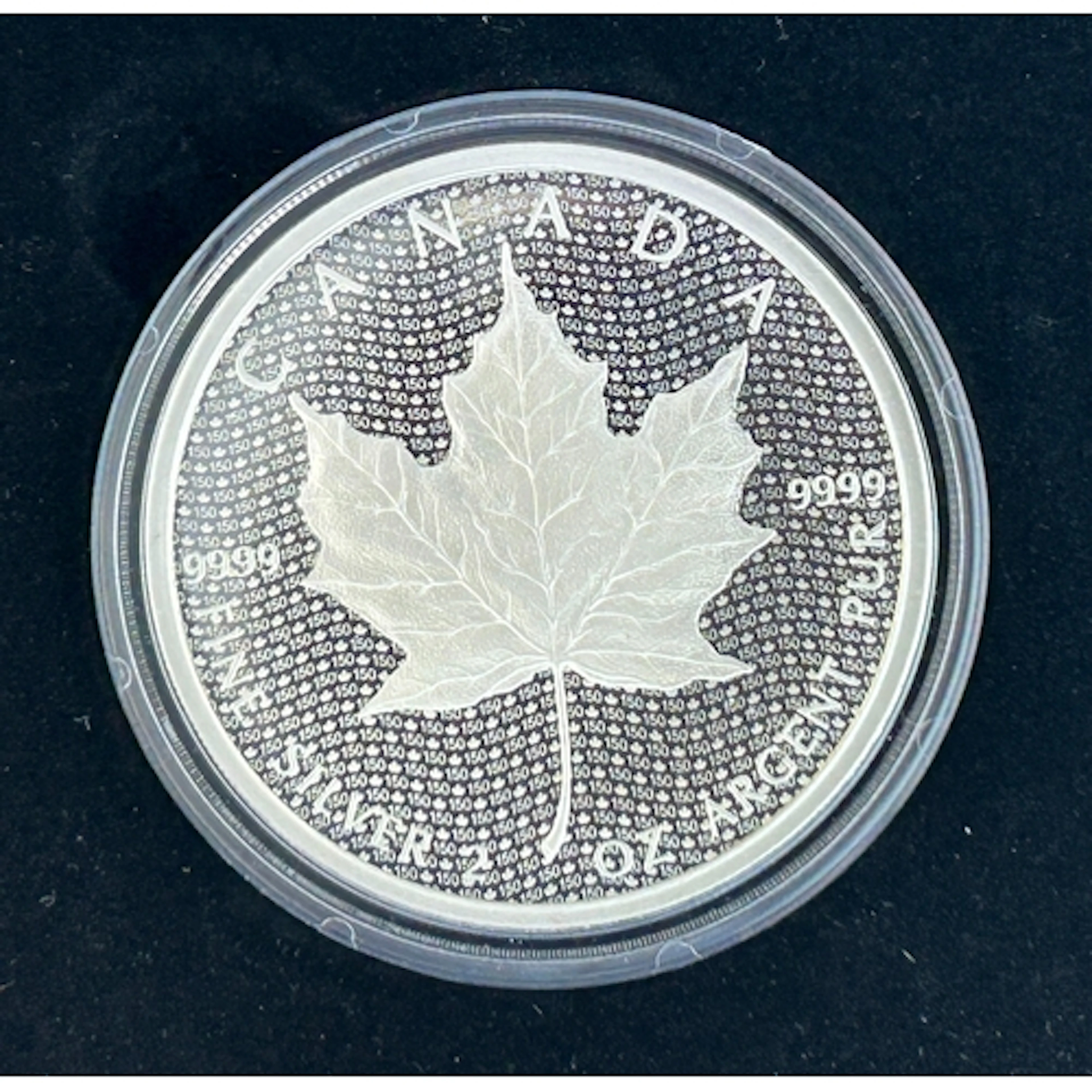 Canada 2017 Silver Maple Leaf $10 coin, struck in 99.99% sil...