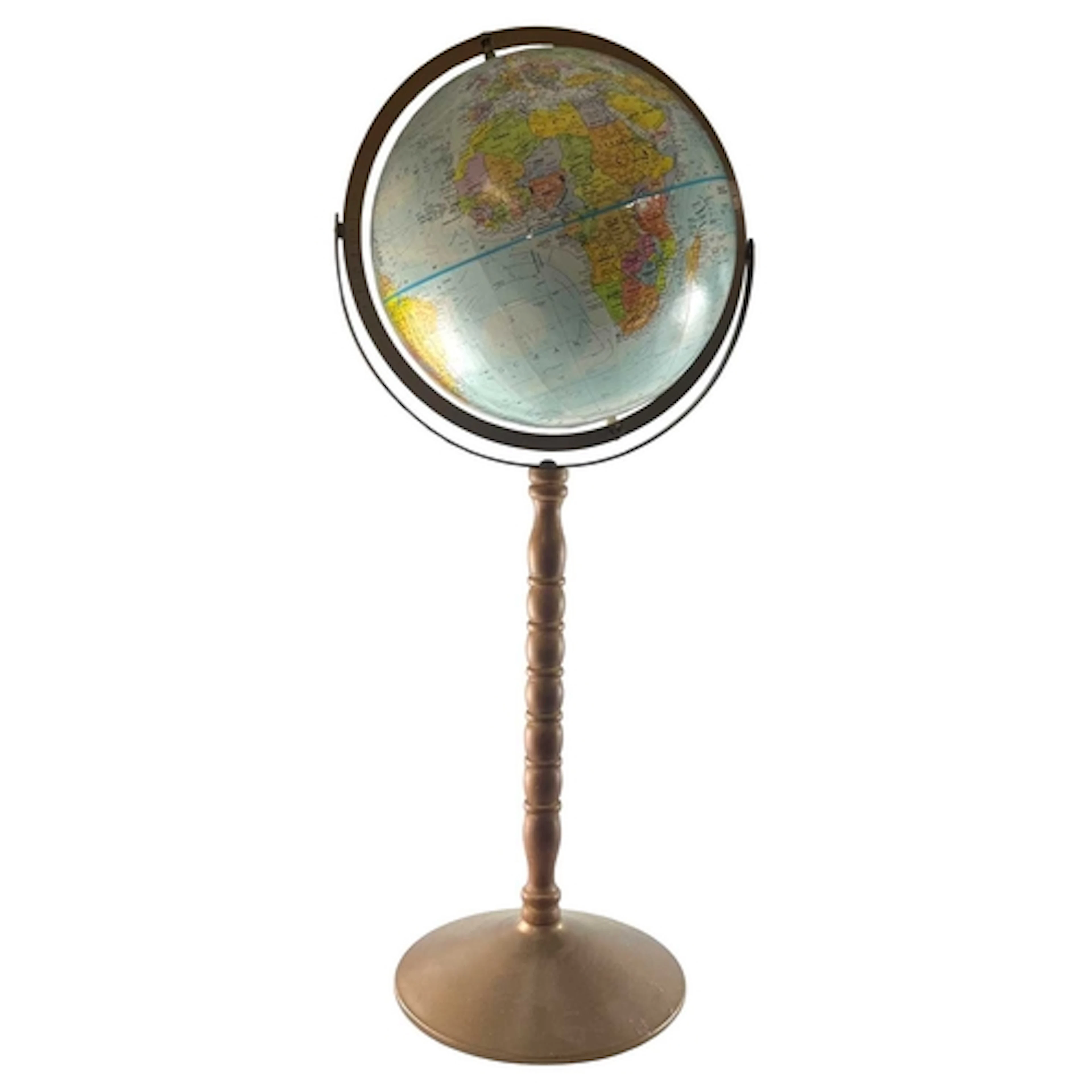 Replogle World Nation Globe - a late 20th century desk top w...
