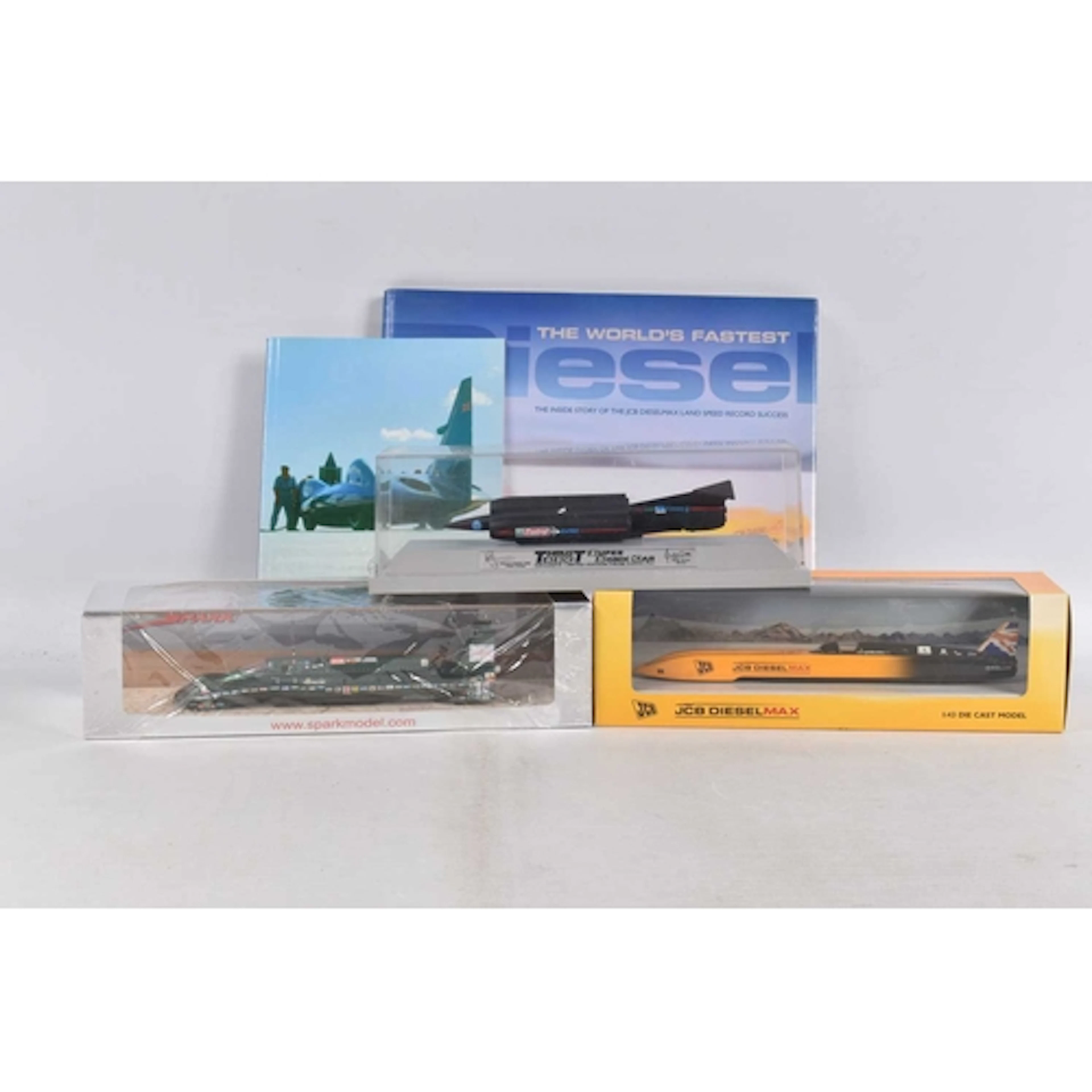 THREE BOXED LANDSPEED MODEL VEHICLES, to include a Spark Bri...