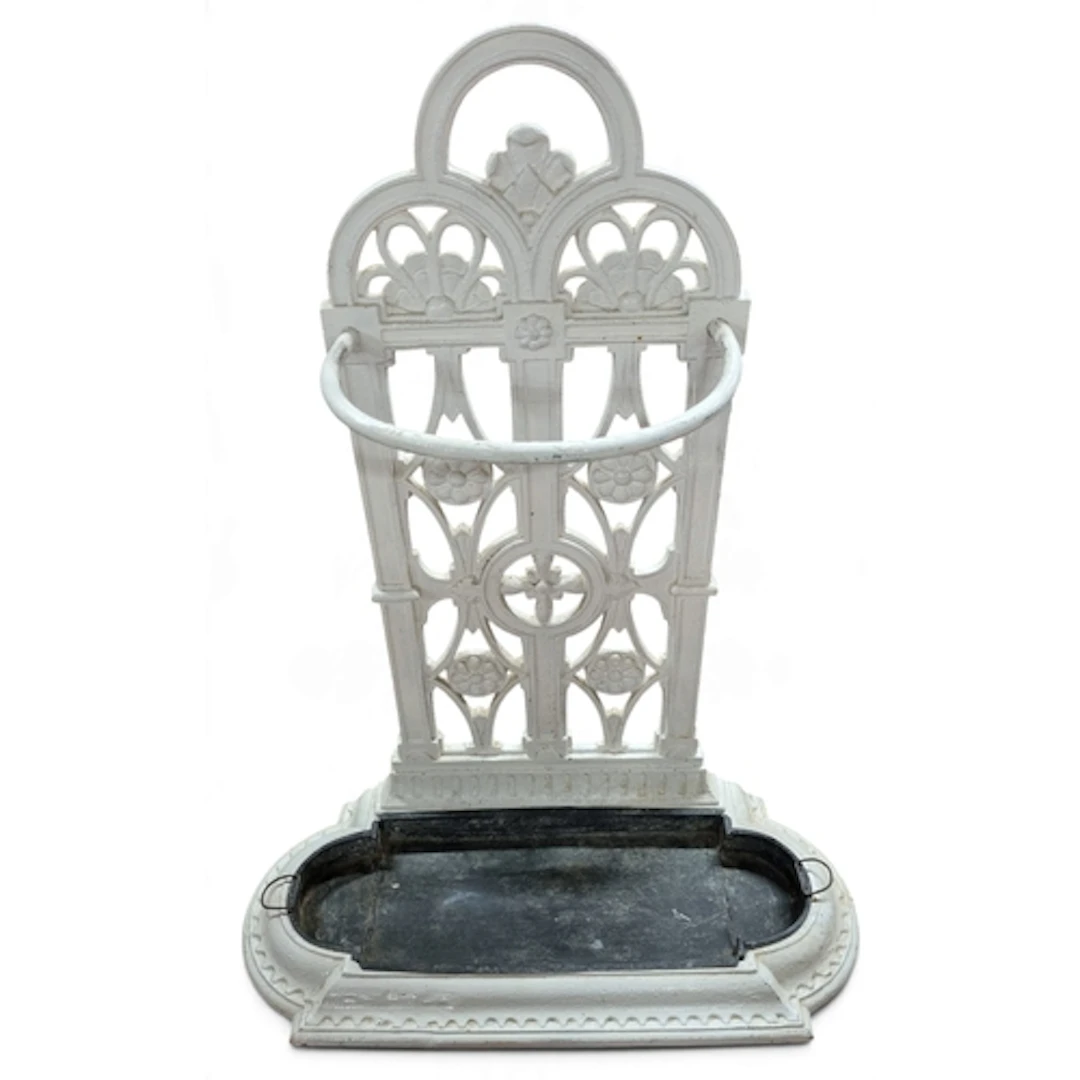 An attractive early 20th Century Cast Iron Stick Stand with ...