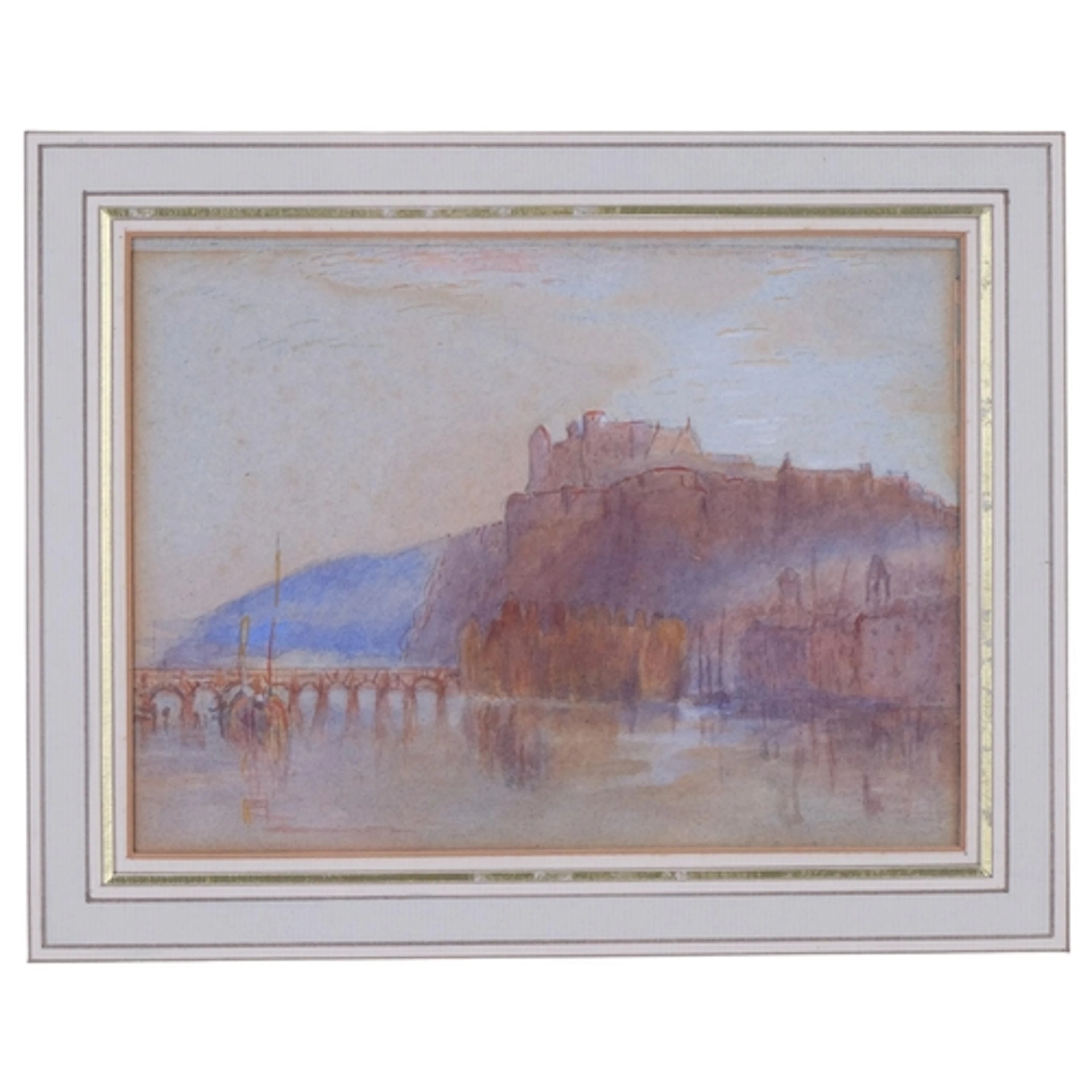 After J M W Turner (1775 - 1851), Amboise, On The River Loir...