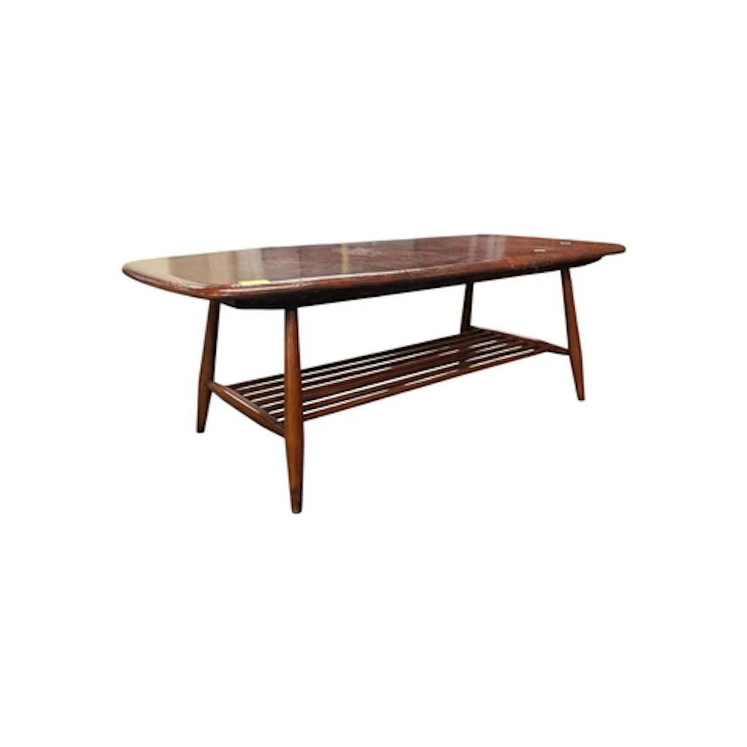 Ercol Furniture - A mid century 1960s Ercol elm Windsor patt...