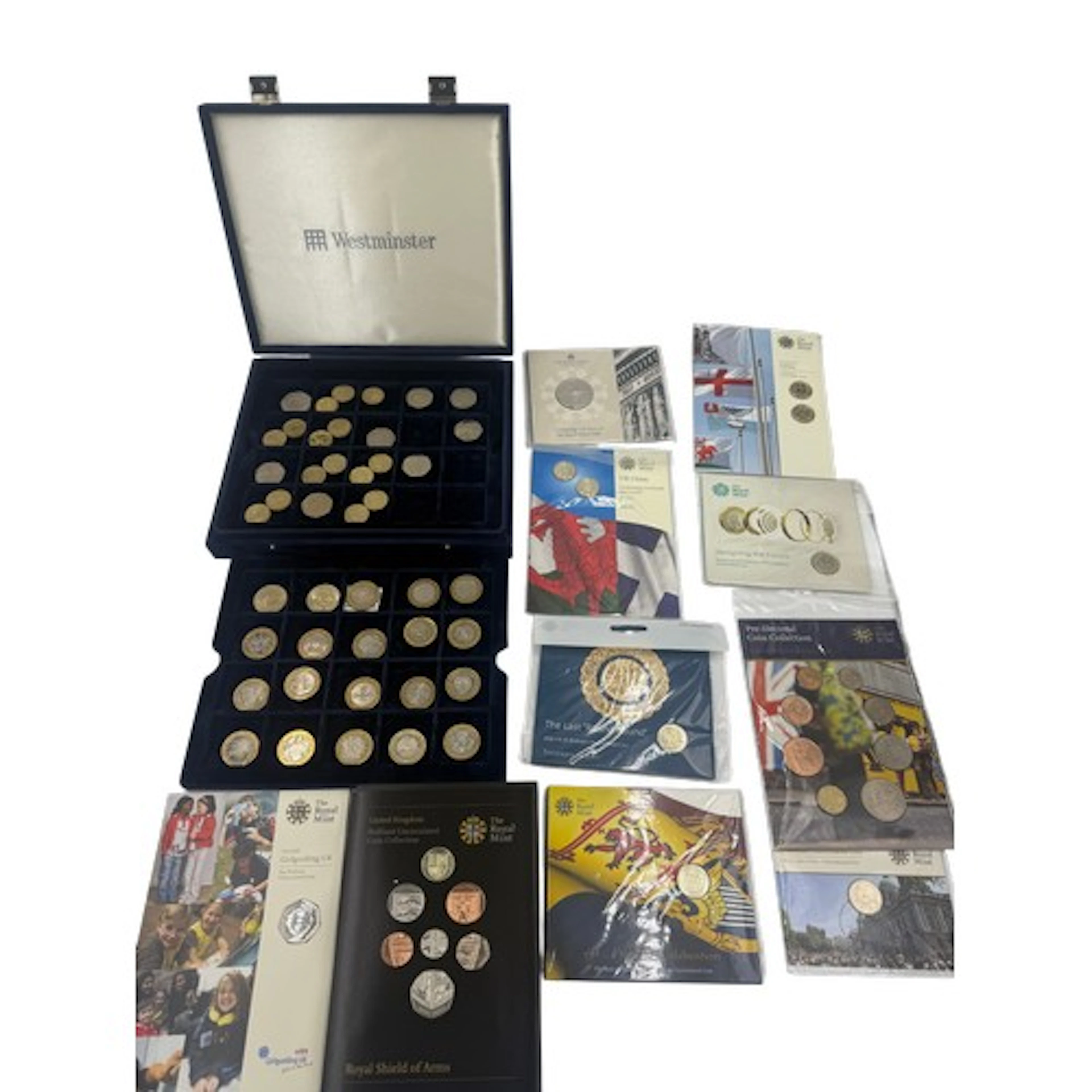 Royal mint coinage to include Royal Shield of Arms 2008, A H...