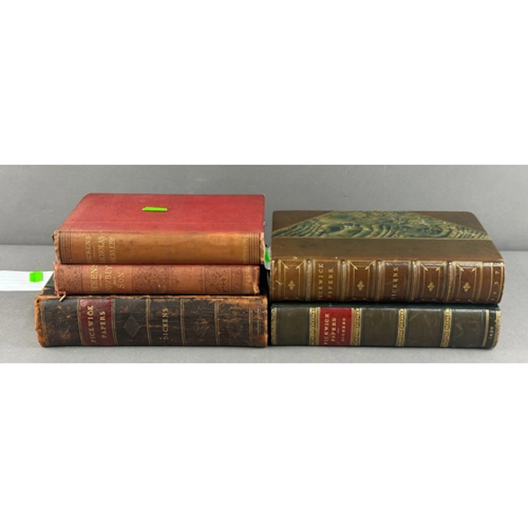 Books: Charles Dickens, The Pickwick Papers, first hardback ...