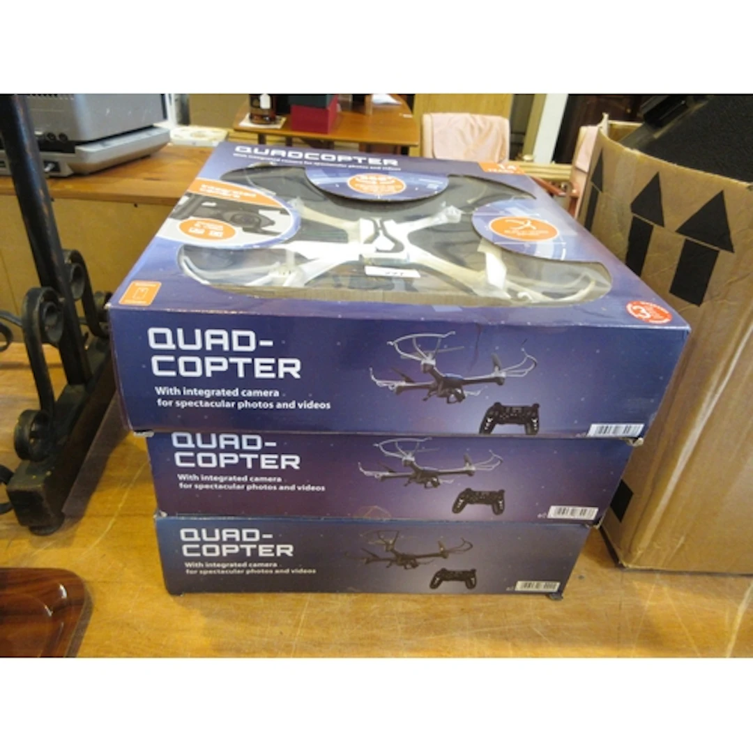 Three Quad Copters