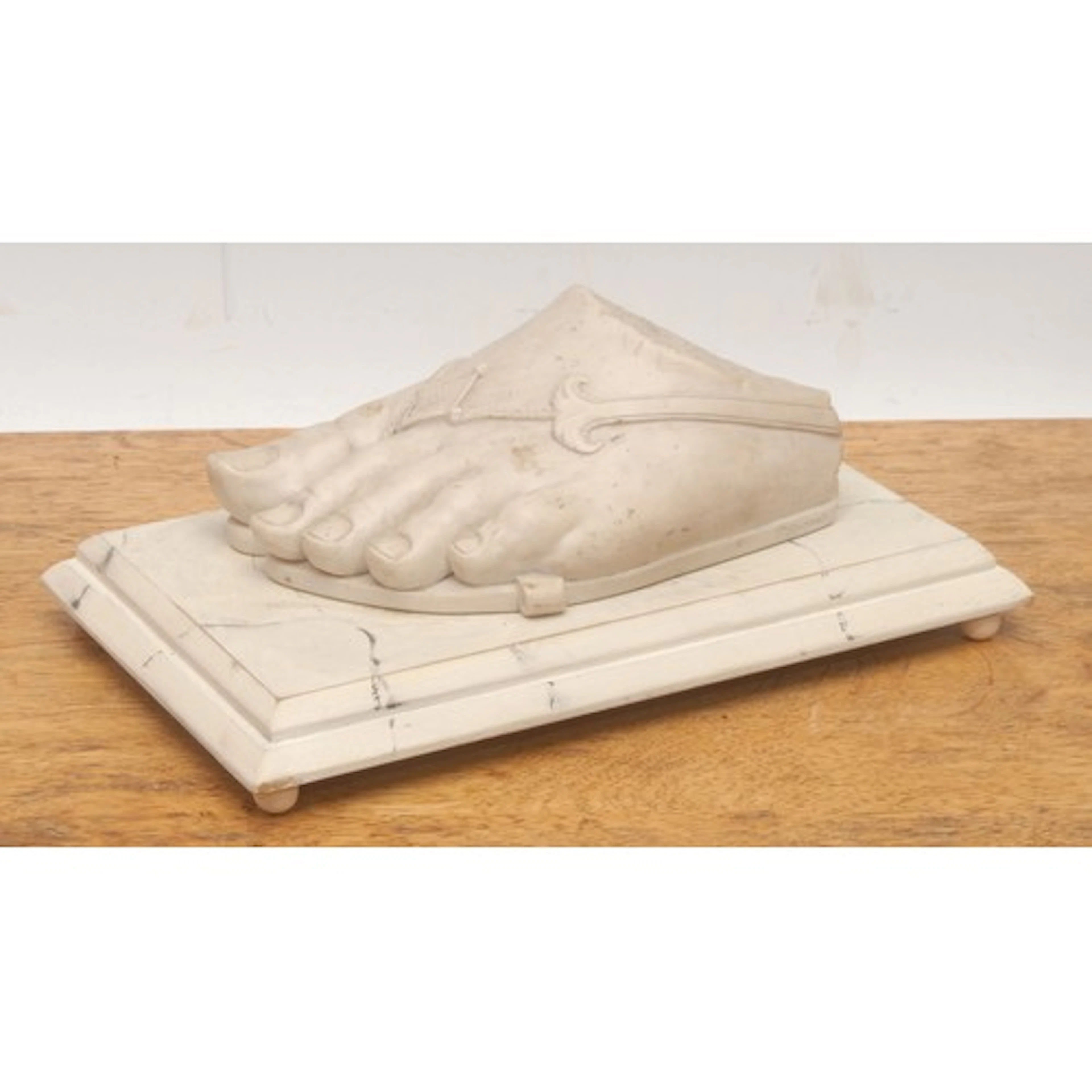 A Grand Tour style composition library model, of a colossal ...