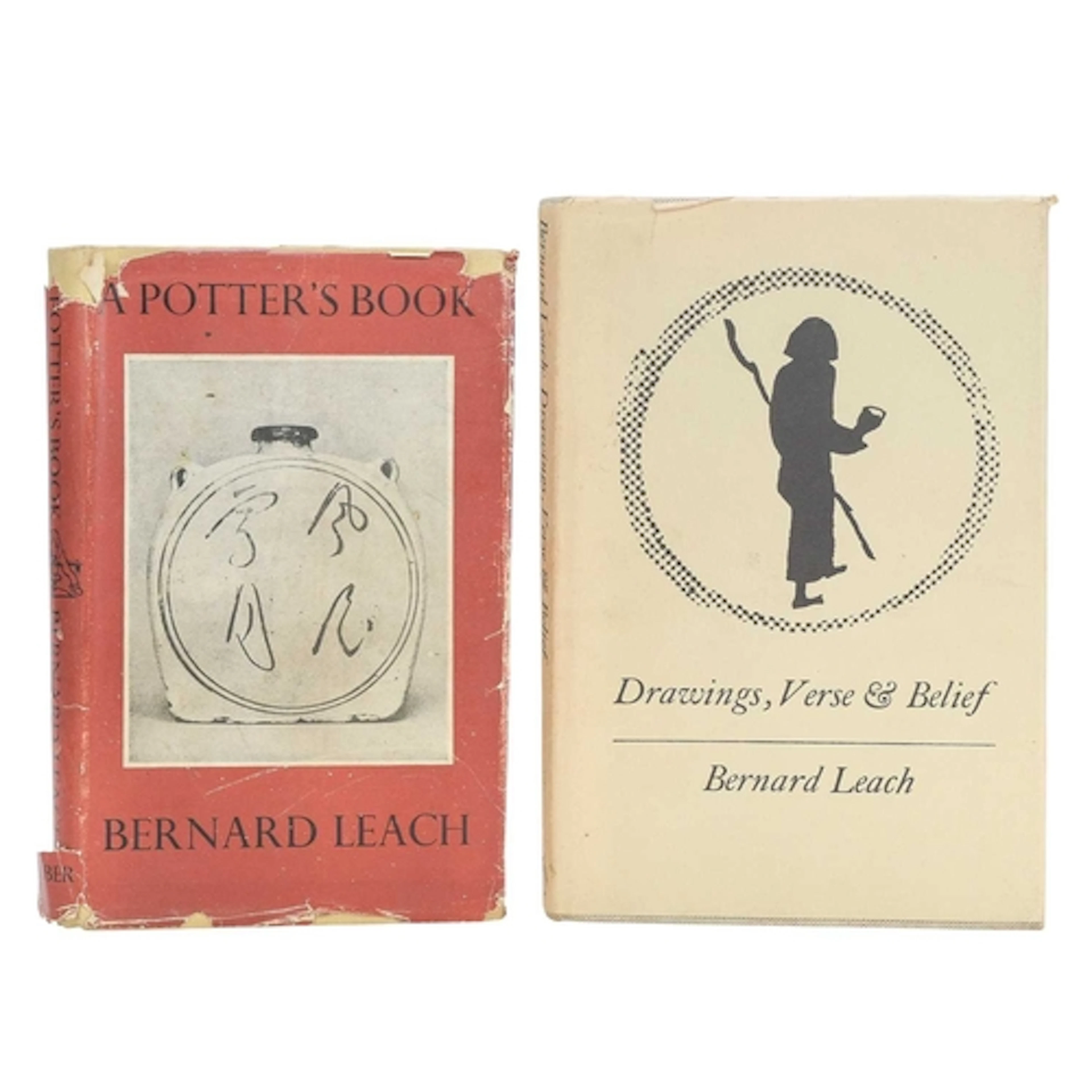 Bernard Leach 'Drawings, Verse & Belief' 1973 & A Potter's B...