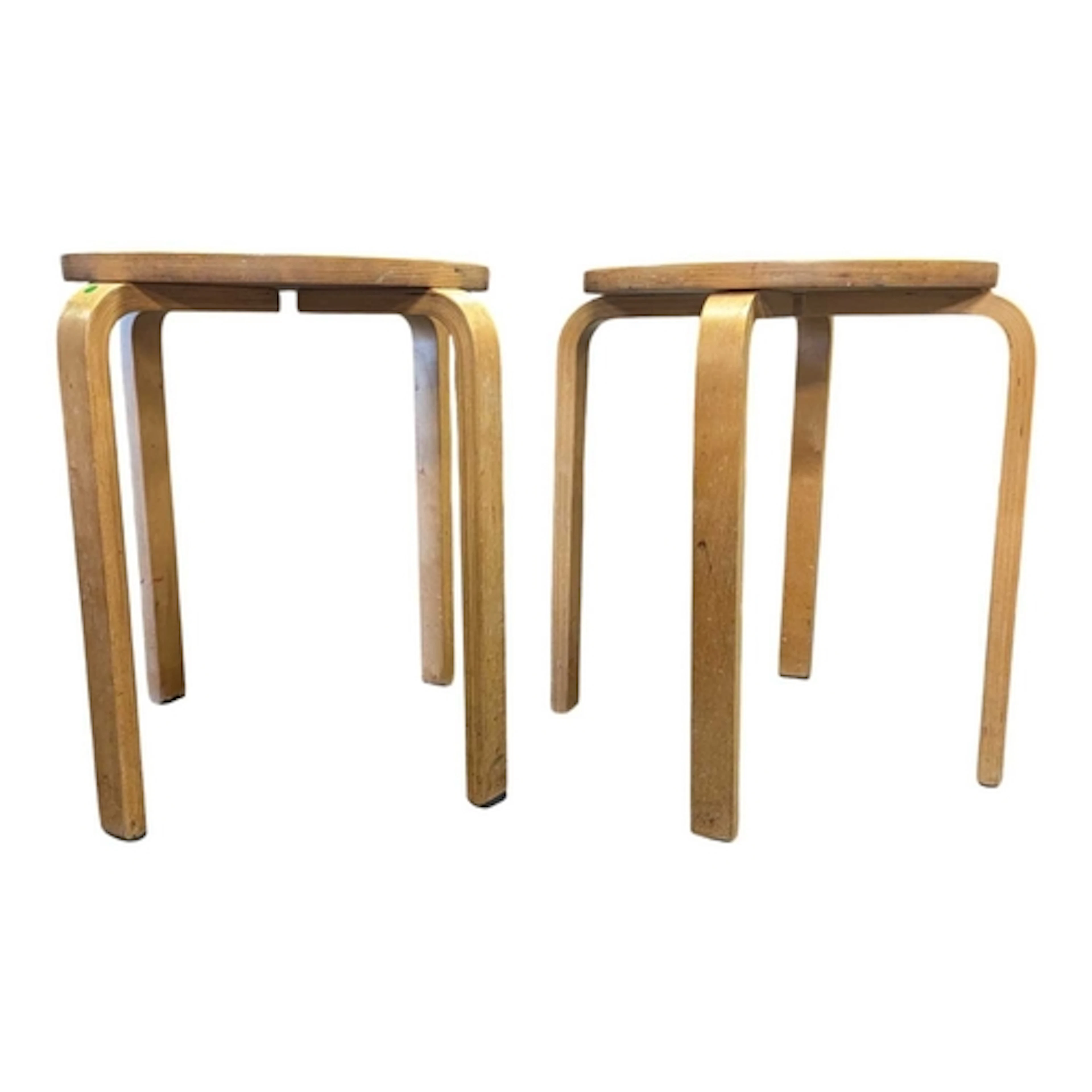 In the manner of Alvar Aalto - A pair of retro 20th century ...