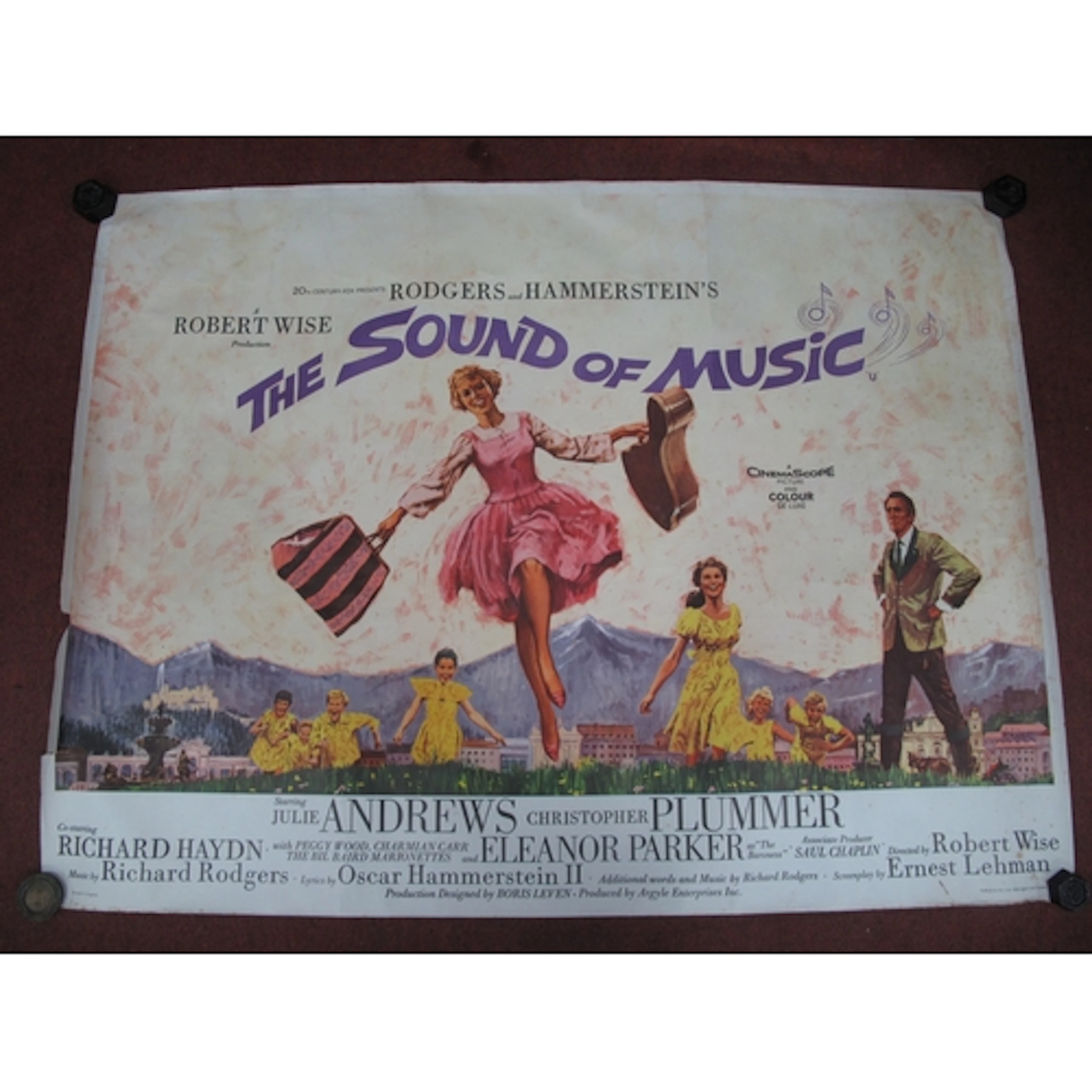 The Sound of Music (1965), British Quad film poster for the ...