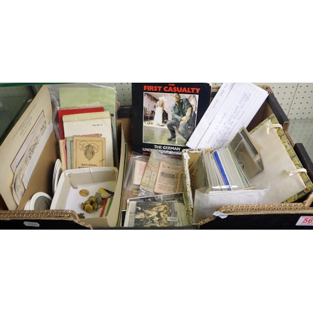 A qty of military interest ephemera etc