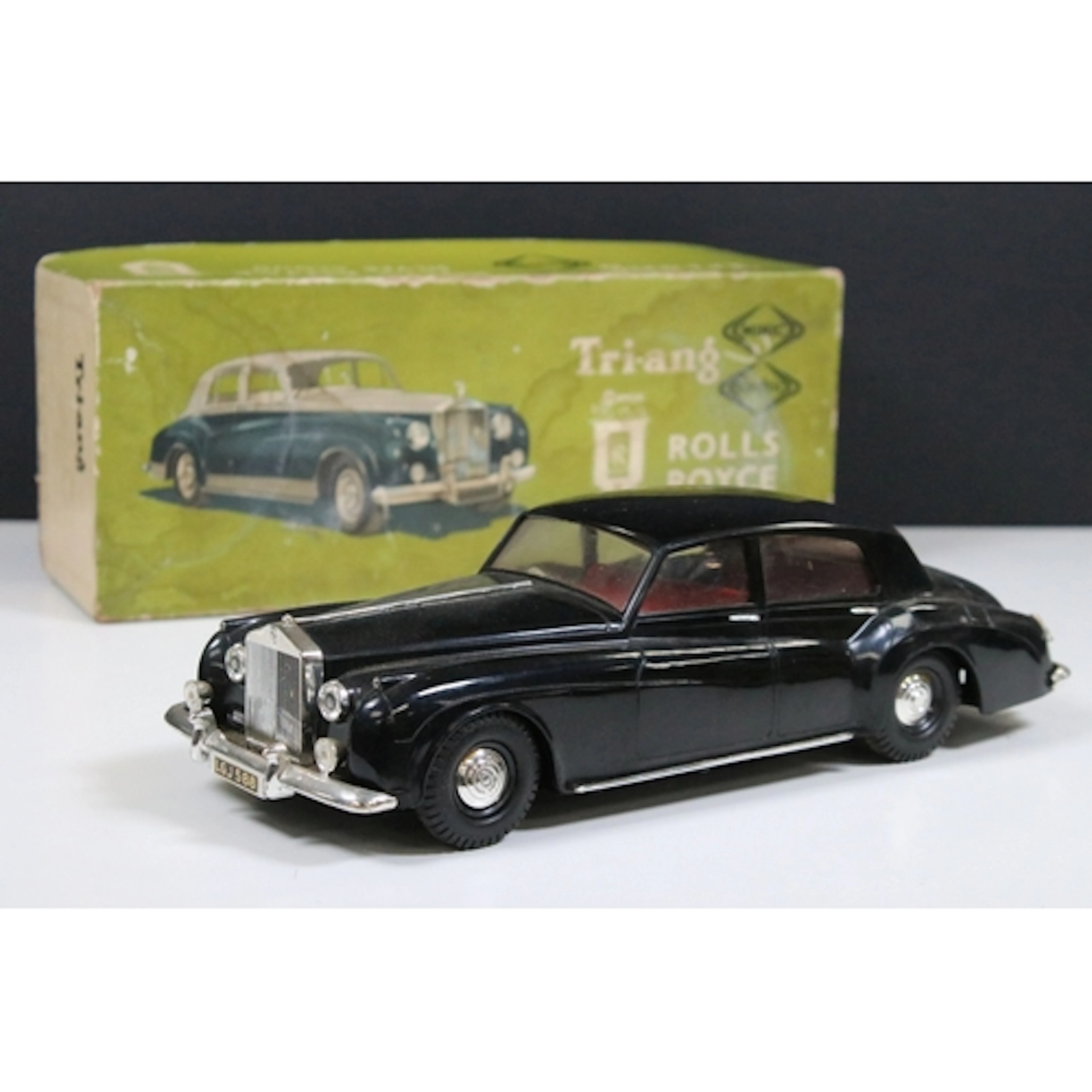 Boxed 1/20 Triang Minic M.013 Electric Rolls Royce Silver Cl...