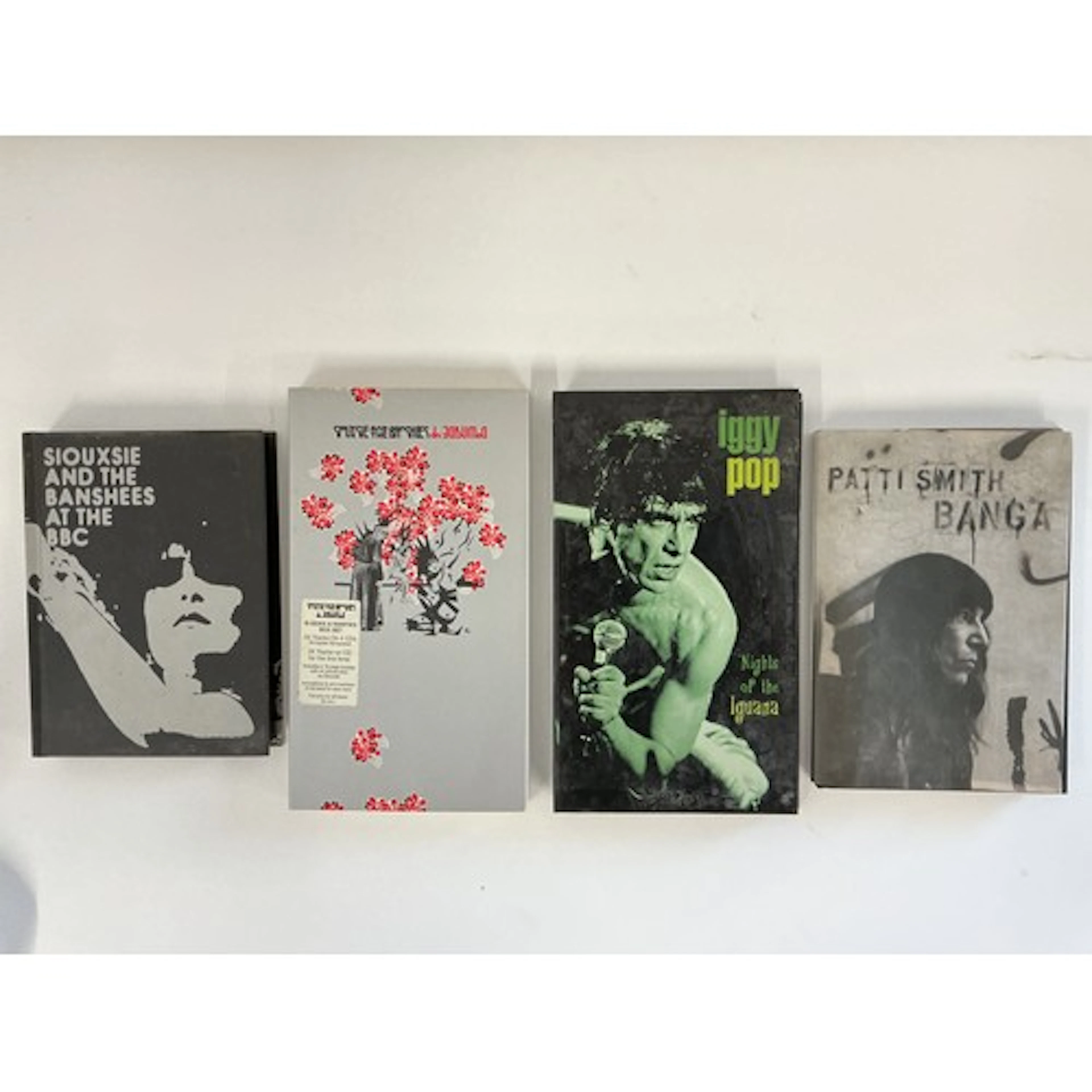 Four CD long boxes comprising Nights Of The Iguana by Iggy P...