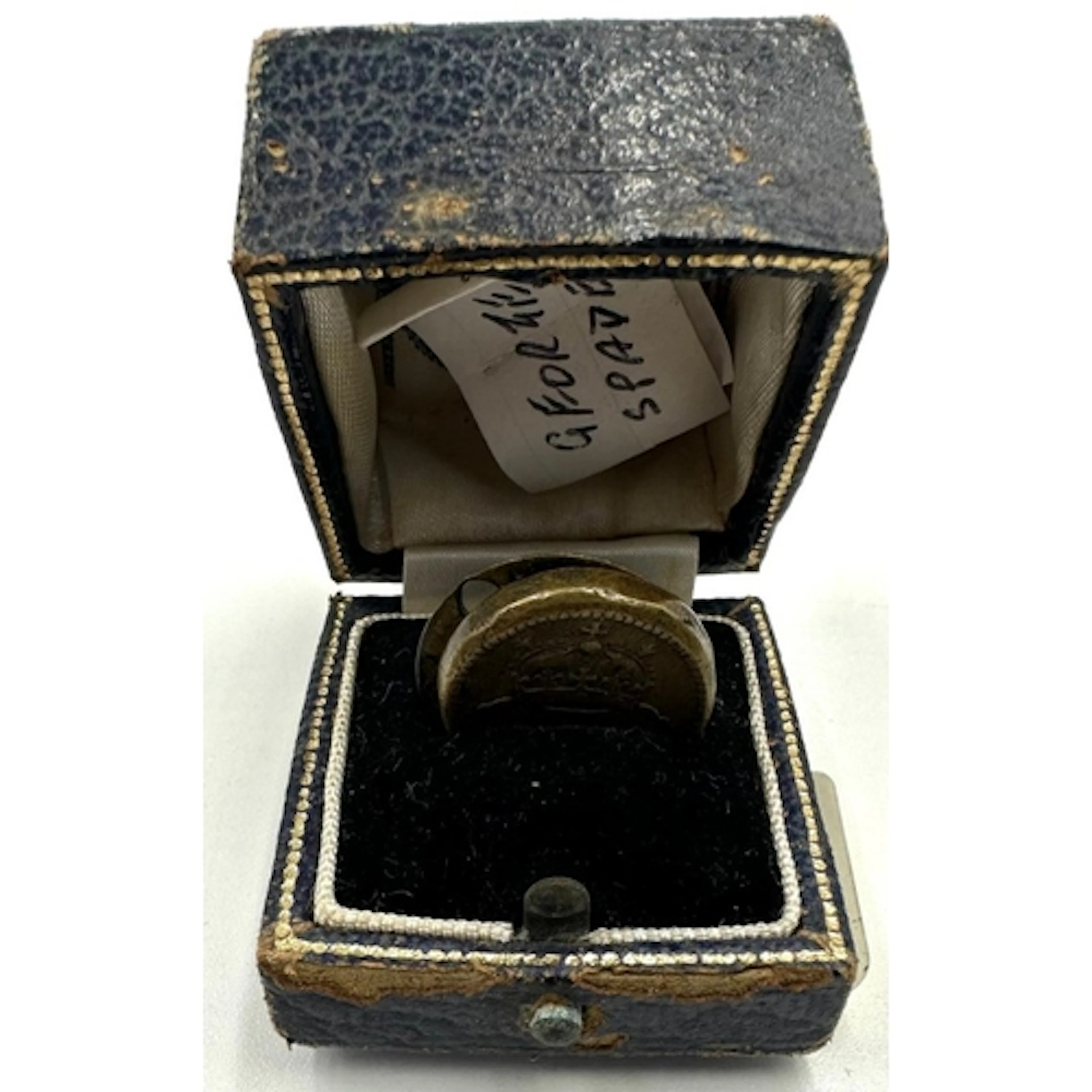 A William III guinea weight along with a 1790 George III spa...