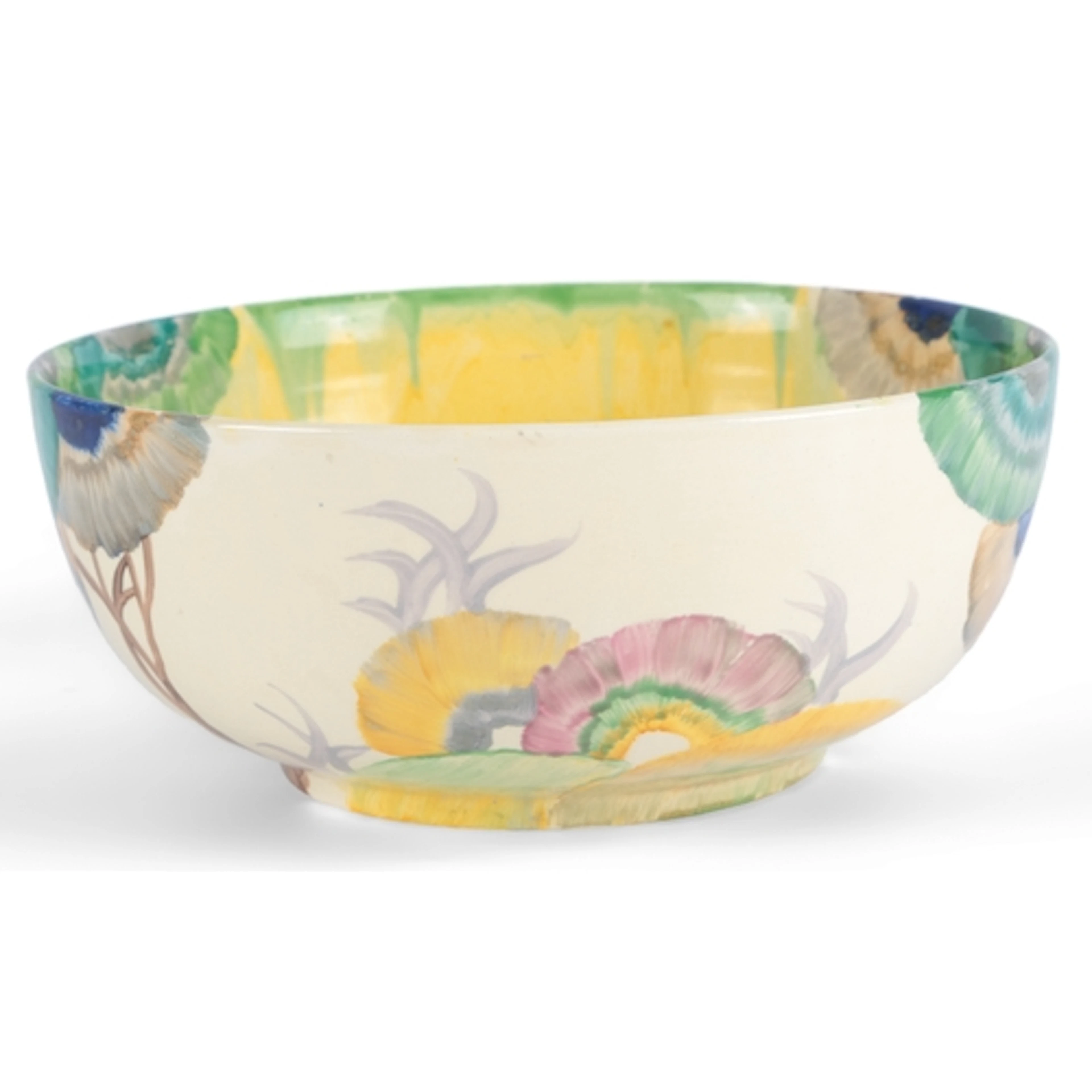 Clarice Cliff (1899-1972): A 'Viscaria' bowl, the interior l...