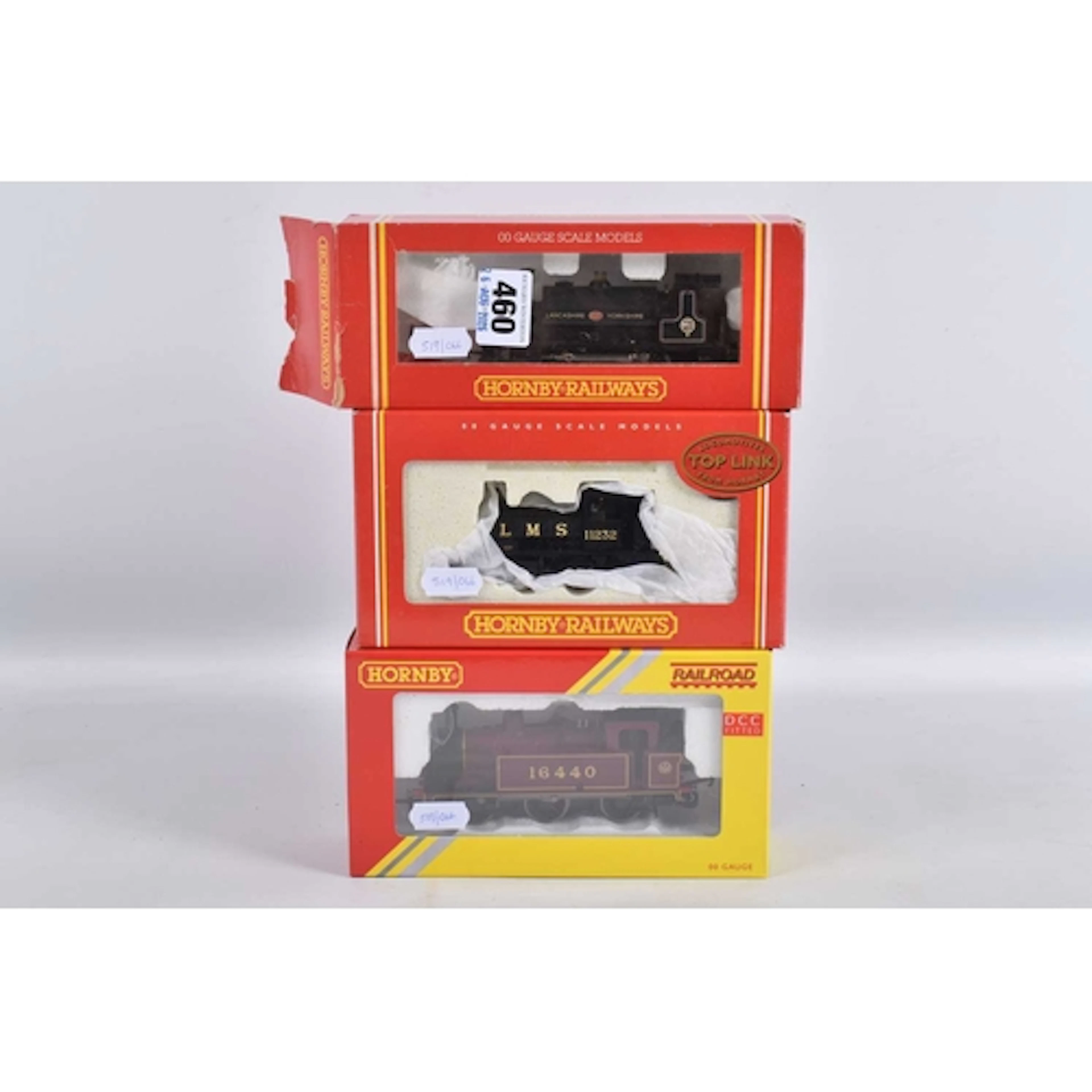 THREE BOXED HORNBY RAILWAYS OO GAUGE TANK LOCOMOTIVES, class...