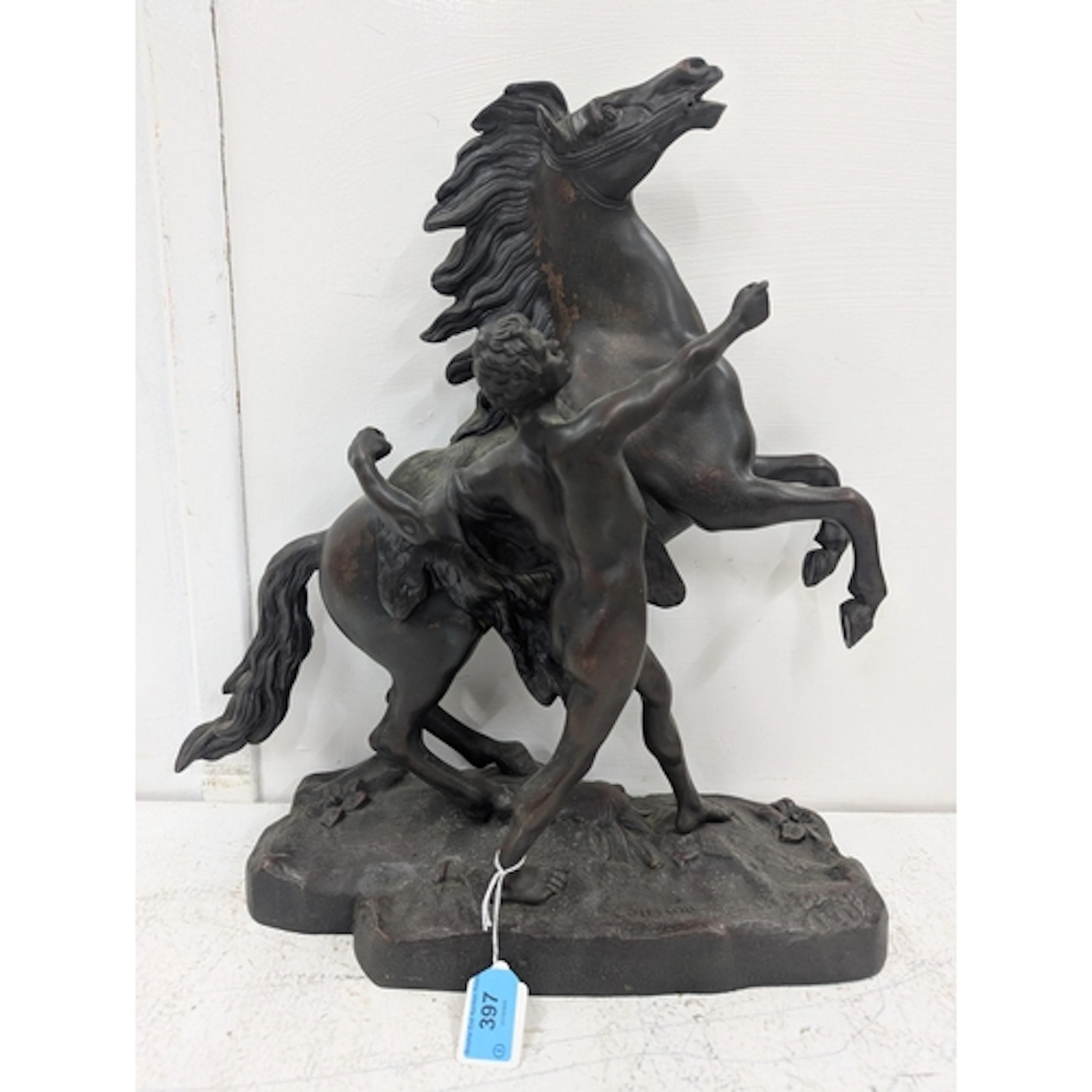 An early/mid 20th century reproduction of a Marly Horse (Che...