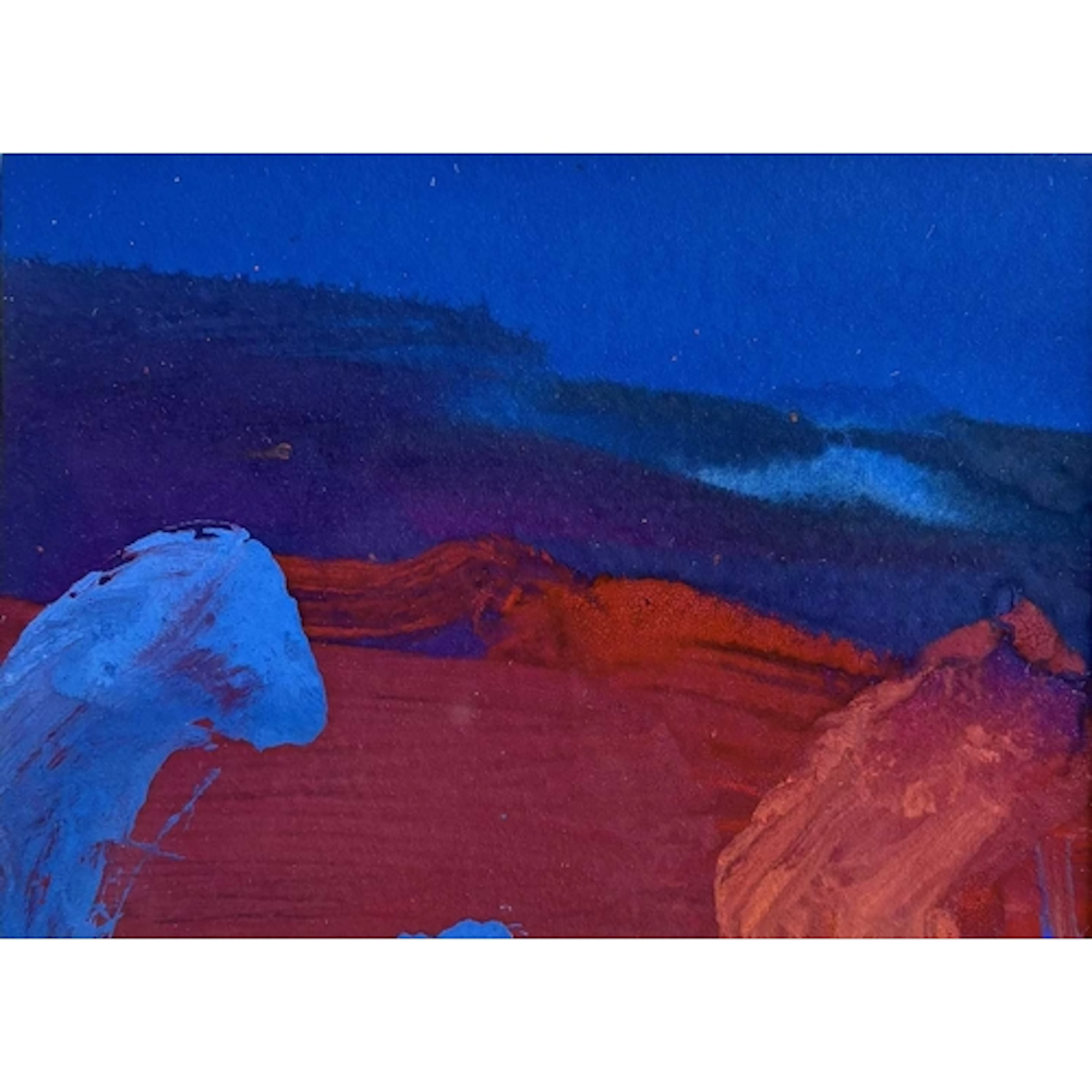§ John MILLER (1931-2002) Penwith Landscape Gouache, stamp s...