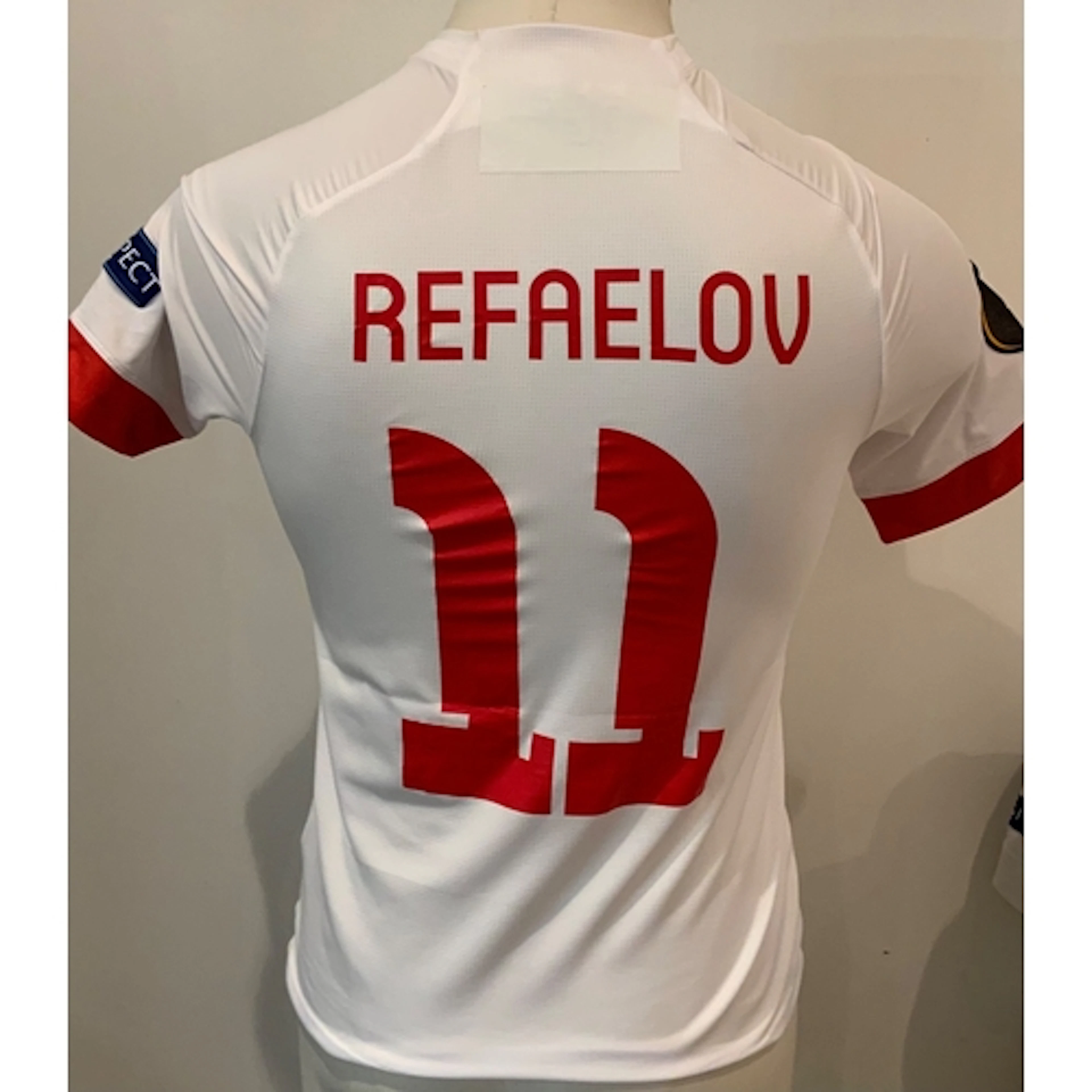 Antwerp 2020 - 2021 Match Issued Football Shirt: Europa Leag...
