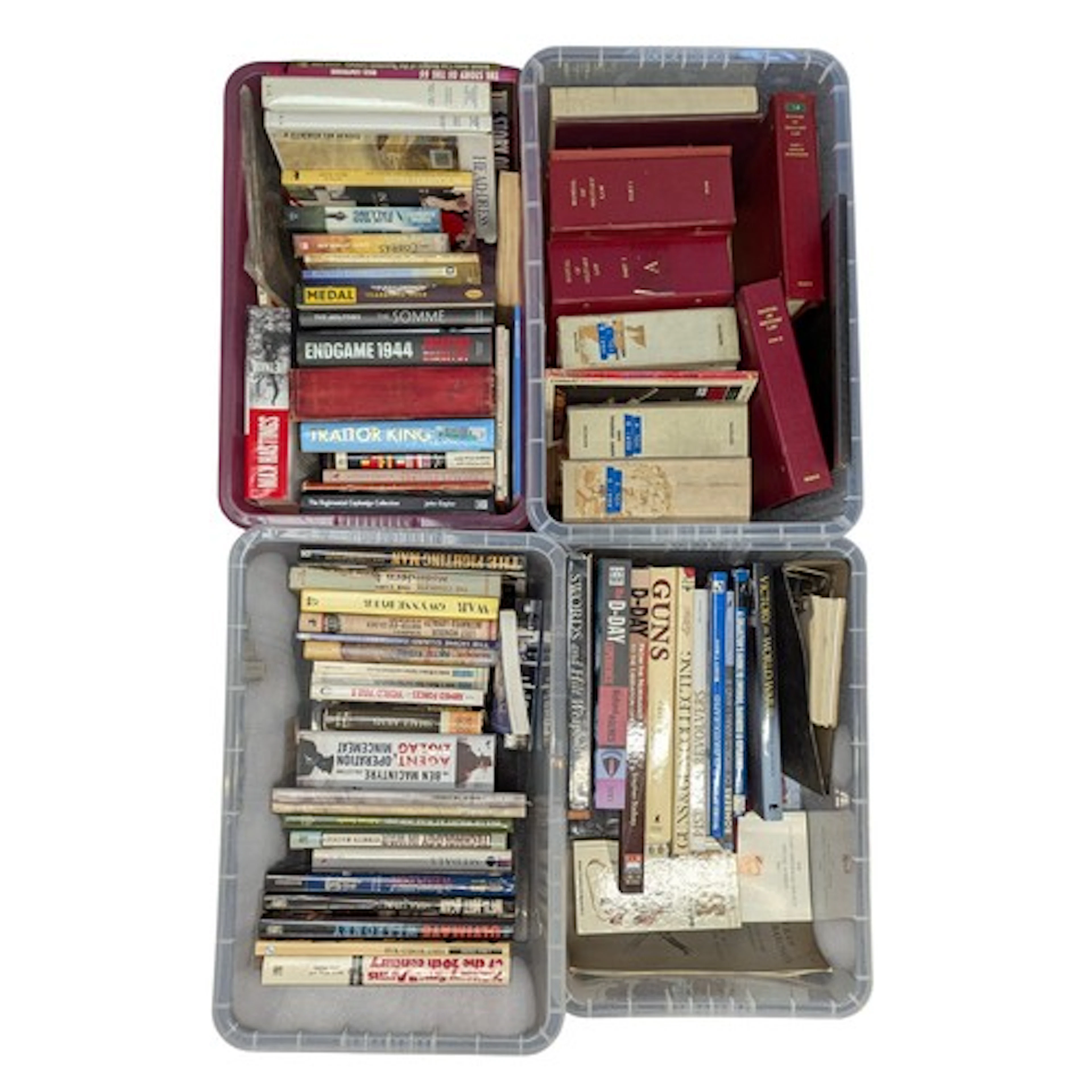 Quantity of military interest reference & collectors books t...