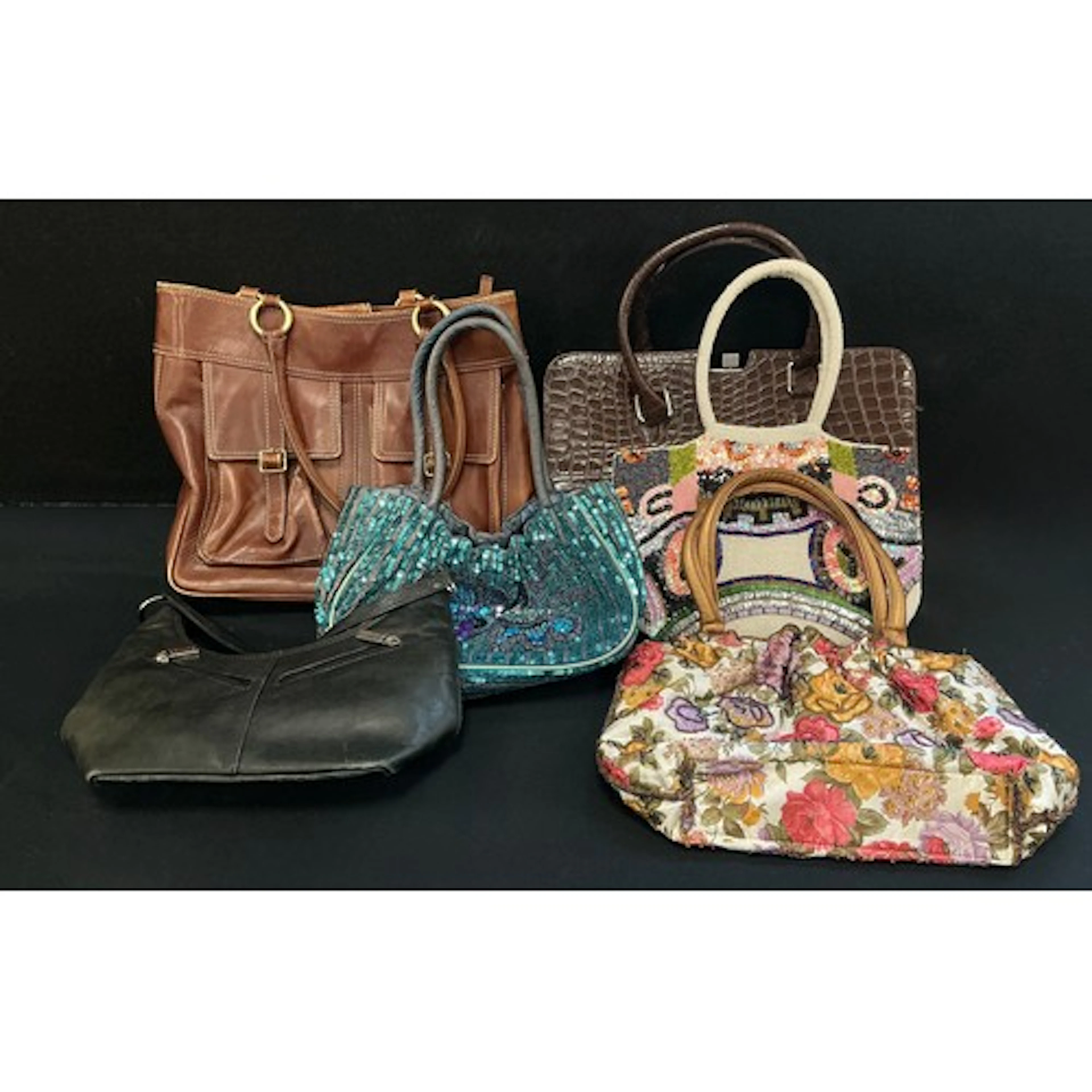 Fashion and accessories - a Laura Ashley brown tan leather s...