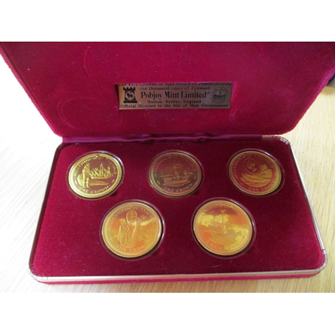 Collection with Isle of Man.1979 'Millennium of Tynwald' cro...
