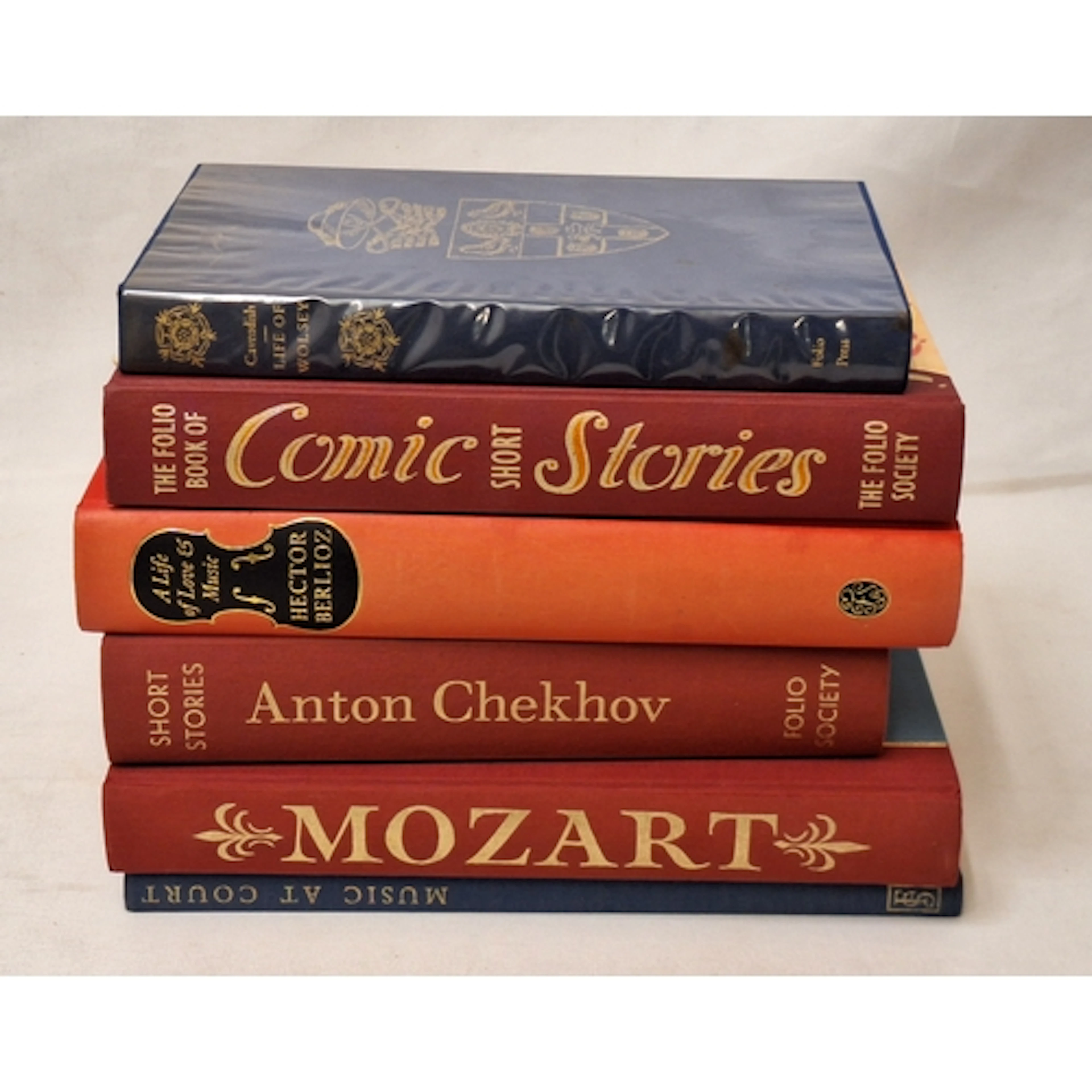 Folio Society Volumes: The Life of Wolsey, Comic Short Stori...