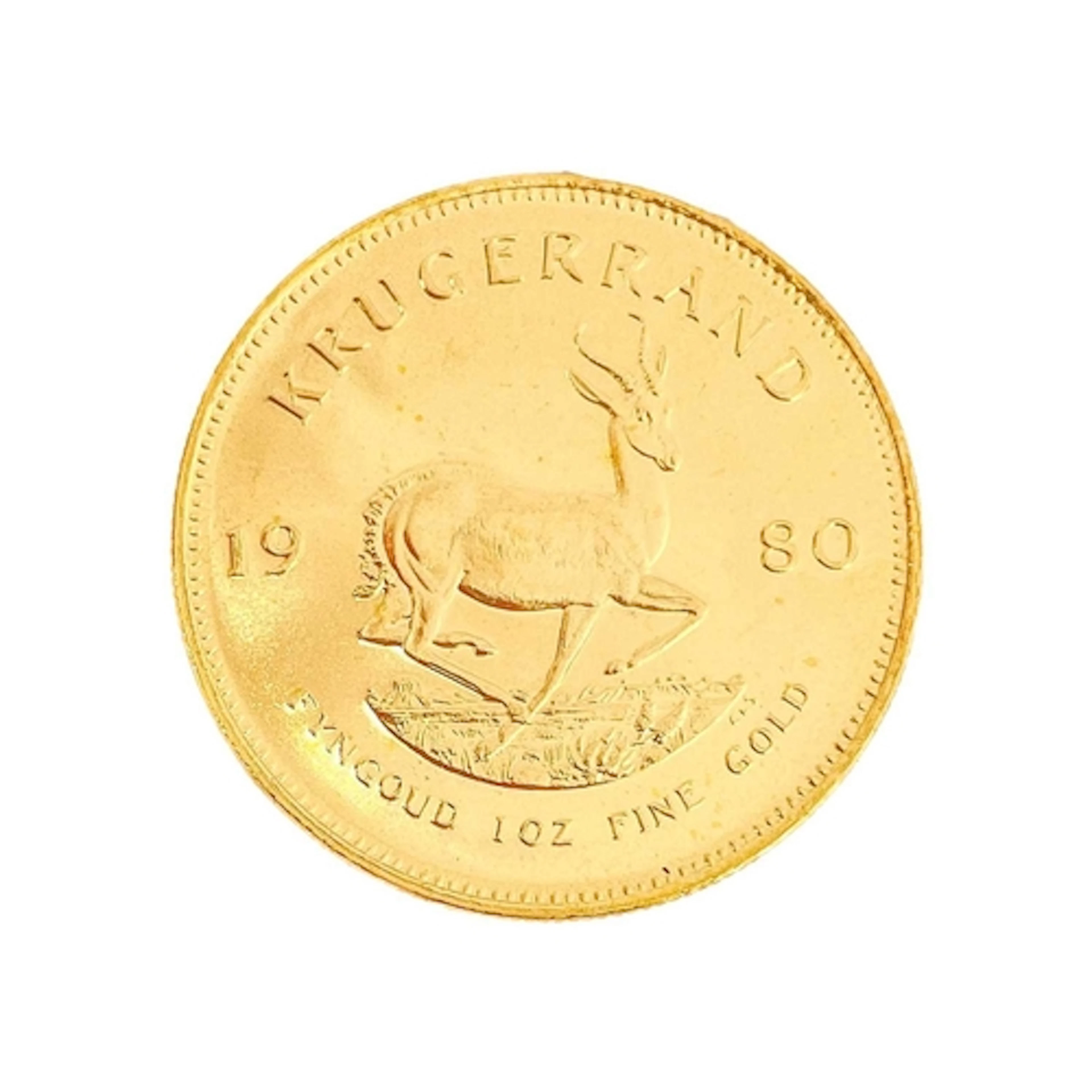 1980 Gold full Krugerrand. 1980 Gold full krugerrand in ef c...