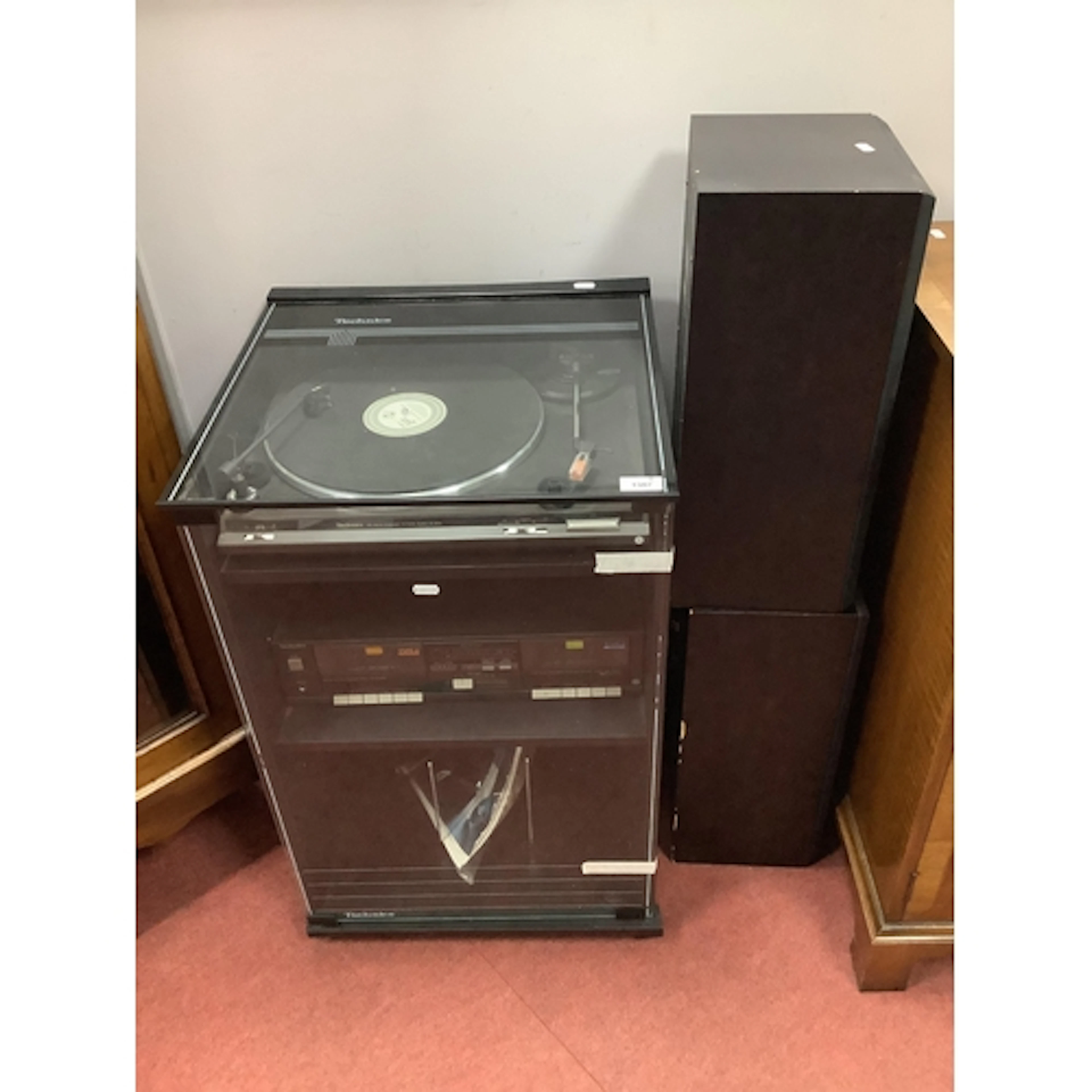 Vintage Technics Hi-Fi Separates System with speakers and ma...