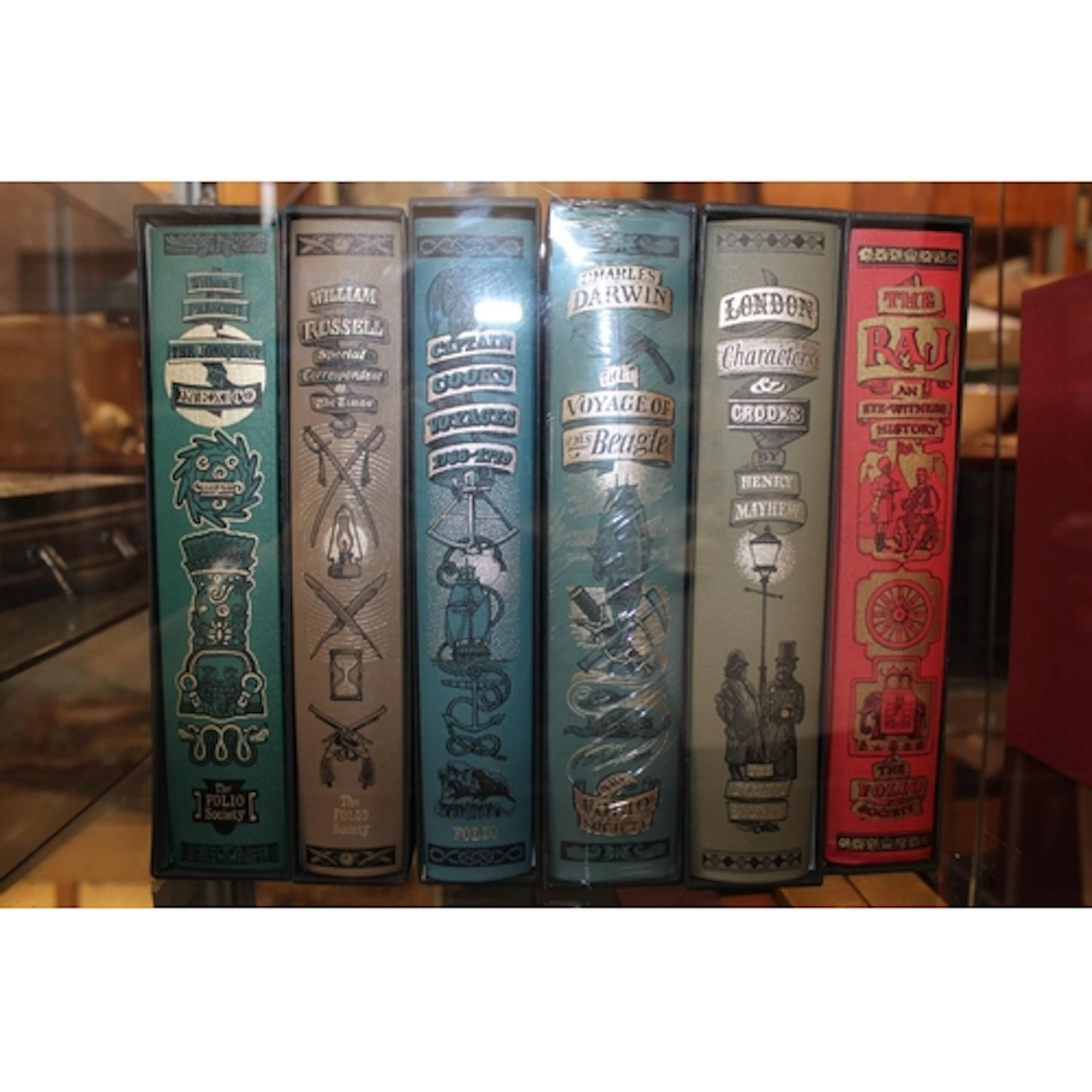 Folio Society books to include Charles Darwin The Voyage of ...