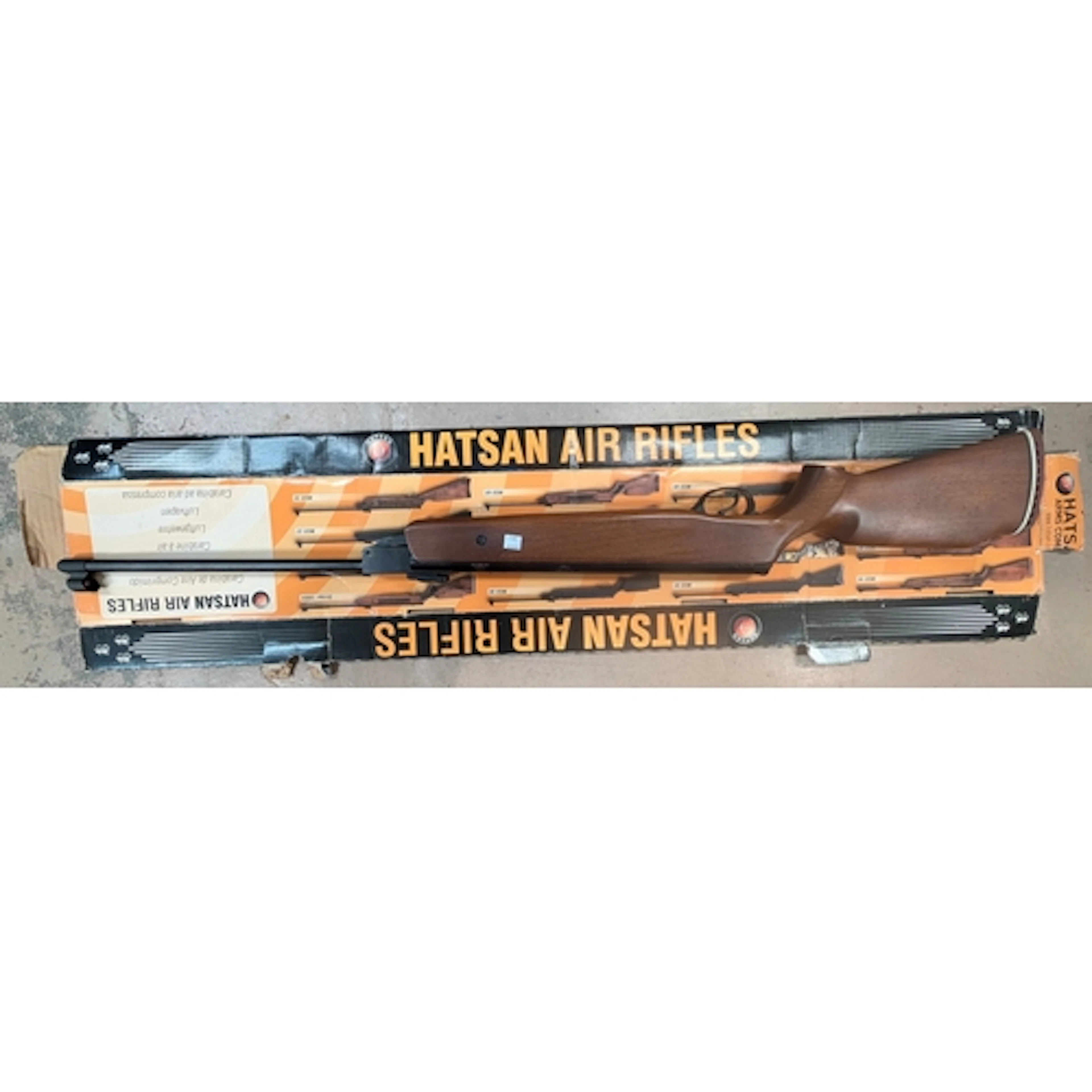 A Hatsan Edgar Bros. Model 6C, break barrel, .22 calibre, ai...