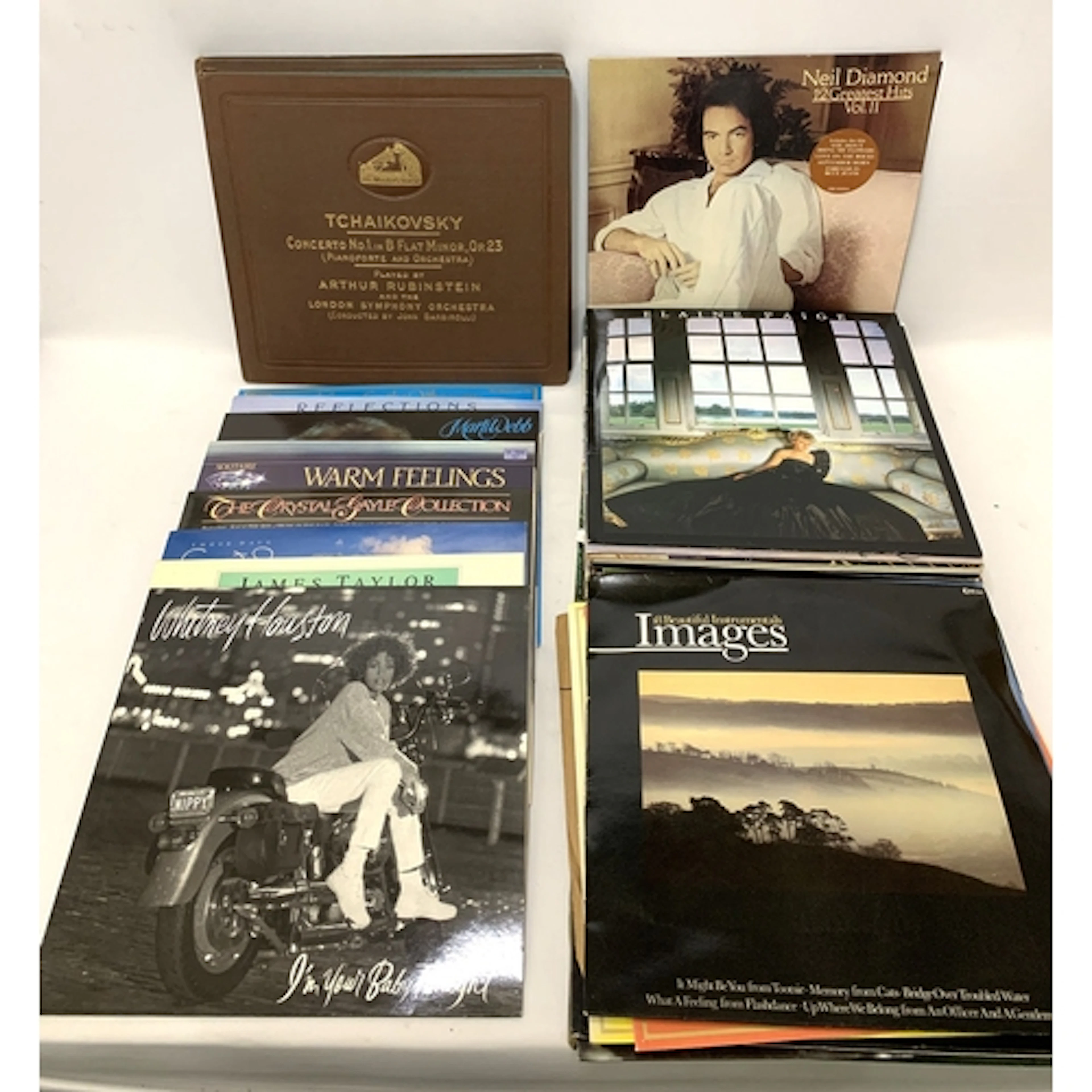 Records: 33rpm incl. Nite Flite 2, The Essential Jose Carre...