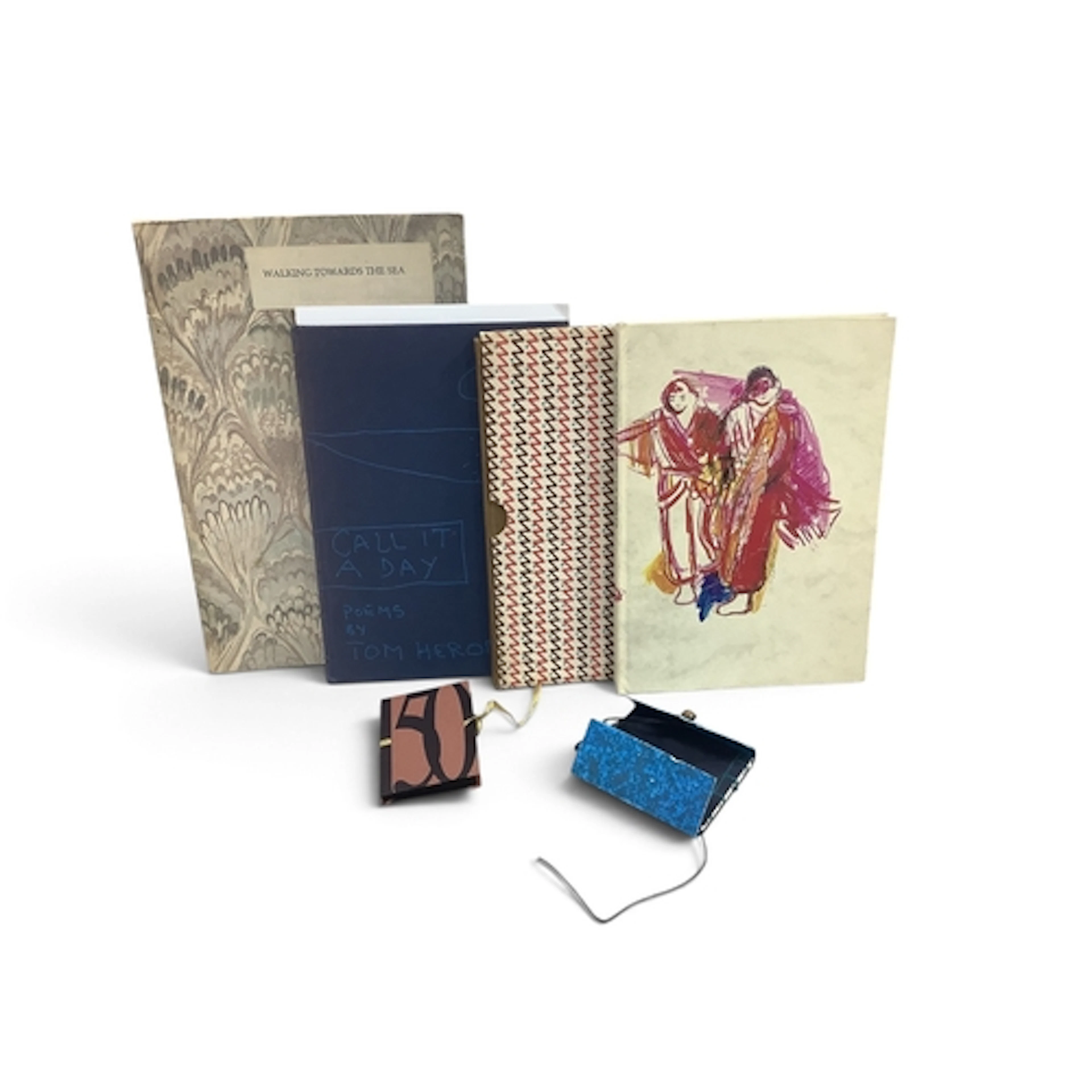 Two Old Stile Press Miniature Books, 'The Lord, Psalm 150' a...