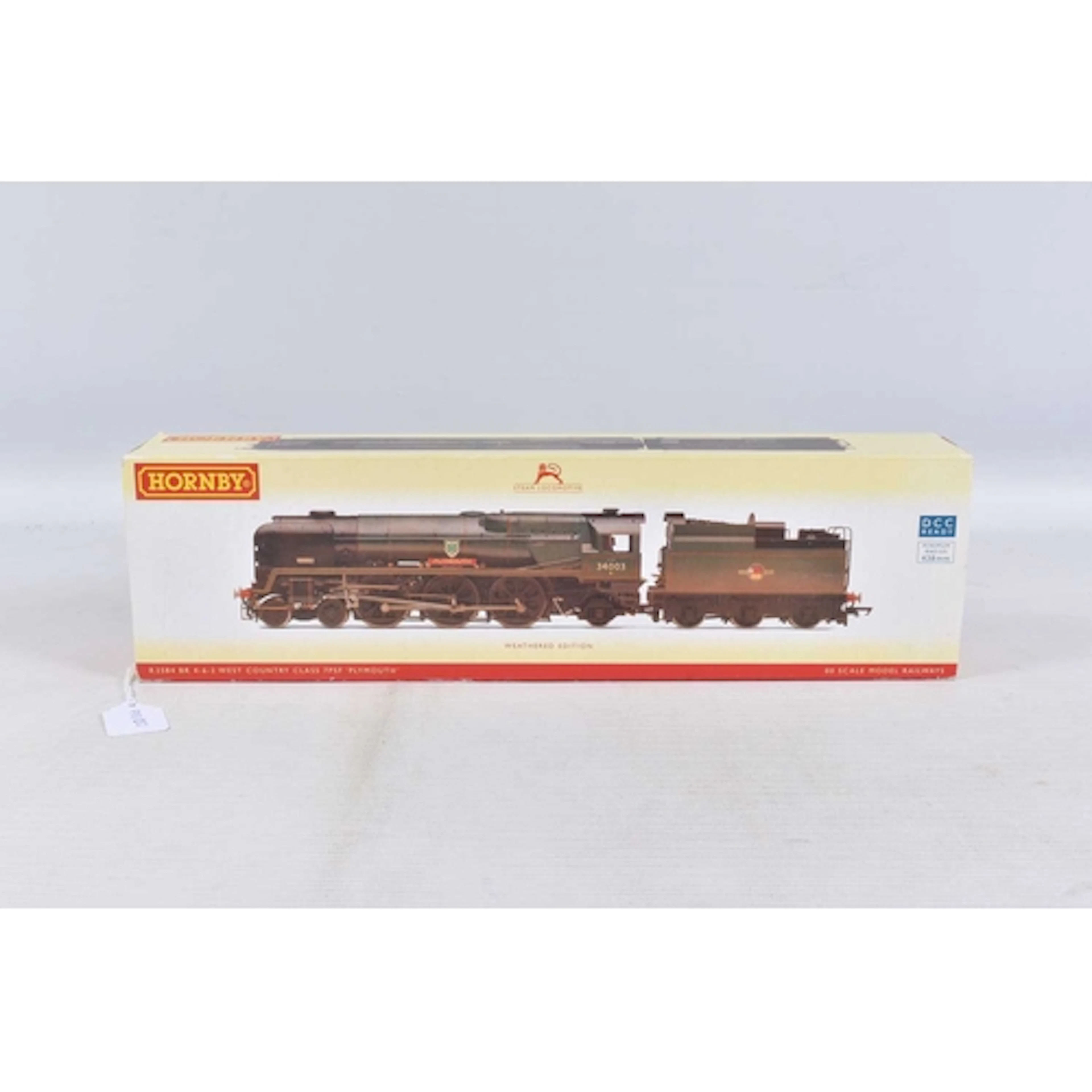 A BOXED HORNBY OO GAUGE REBUILT WEST COUNTRY CLASS LOCOMOTIV...