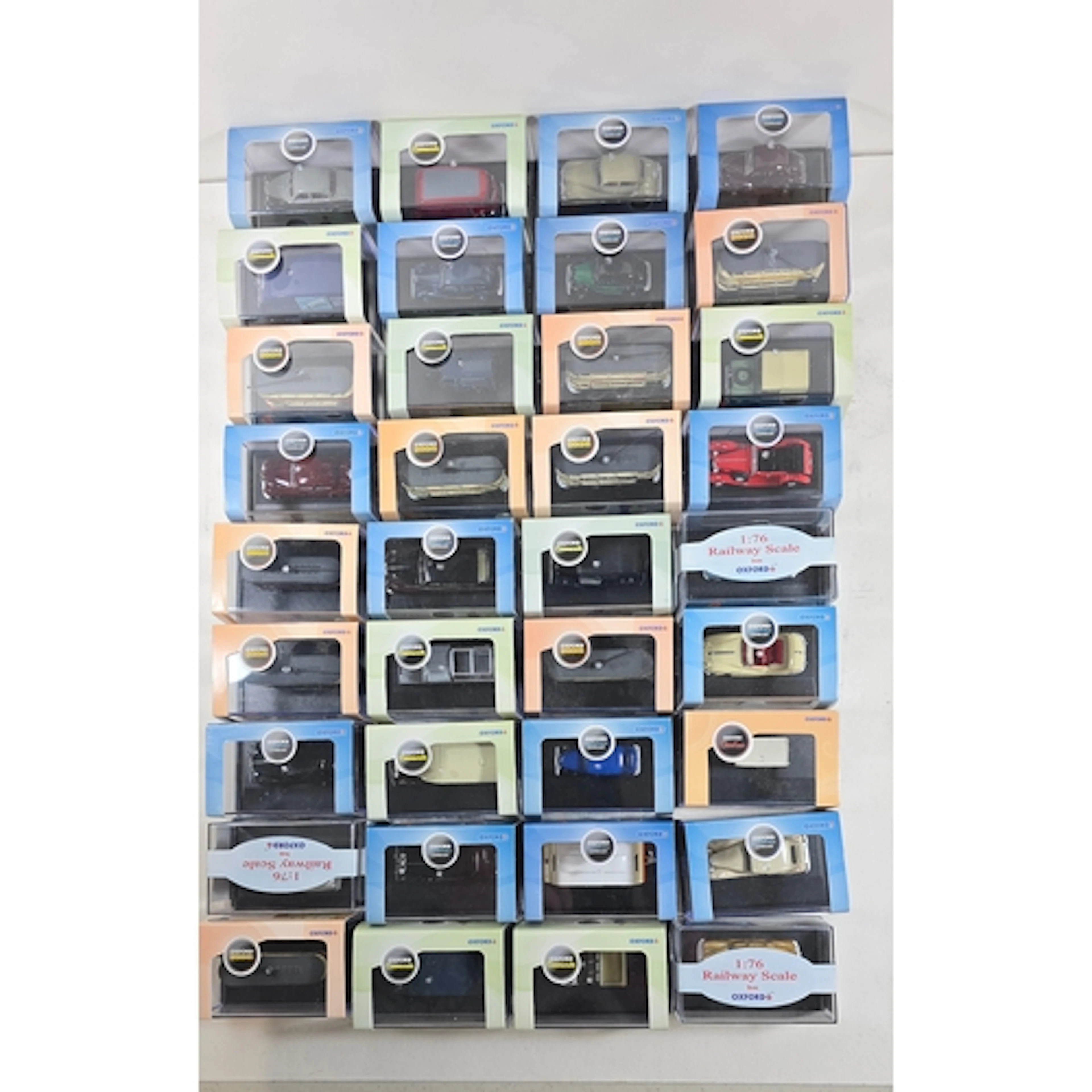40 1:76 Oxford Automobile/Omnibus/Commercials Vehicles. Incl...