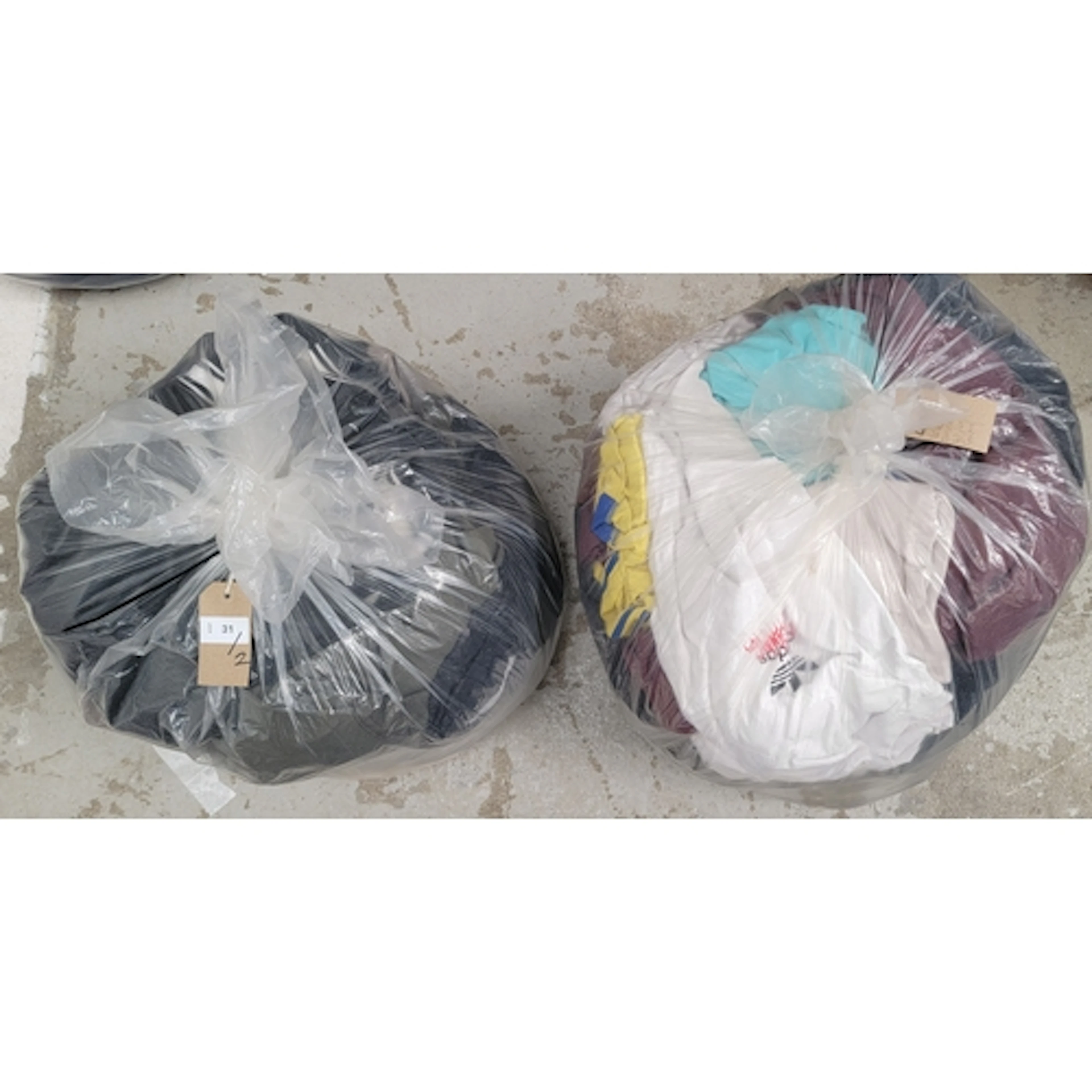 TWO BAGS OF GENTS CLOTHING ITEMS including Nike, Calvin Klei...