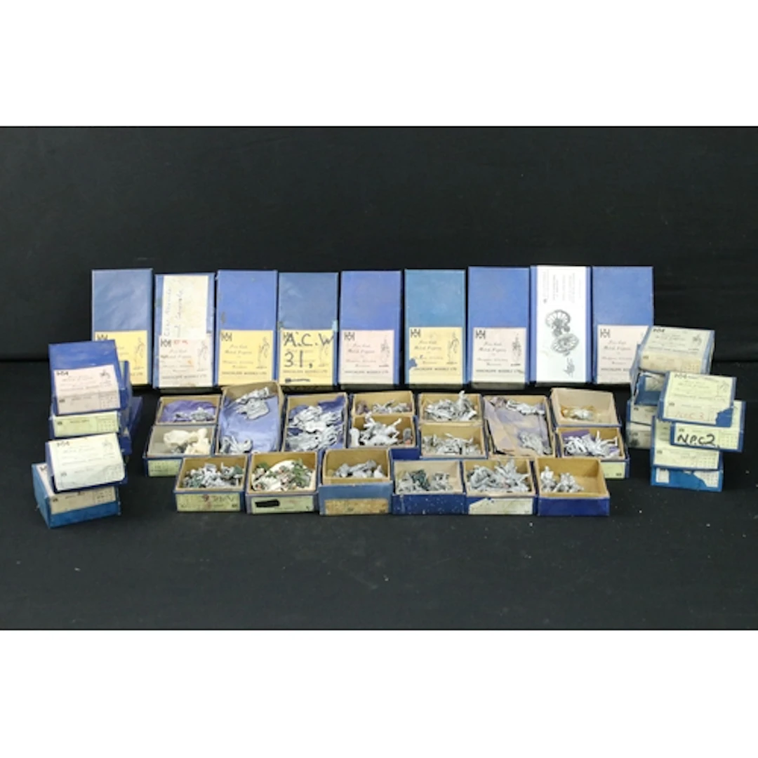 Large collection of Hinchliffe Models Ltd and similar metal ...