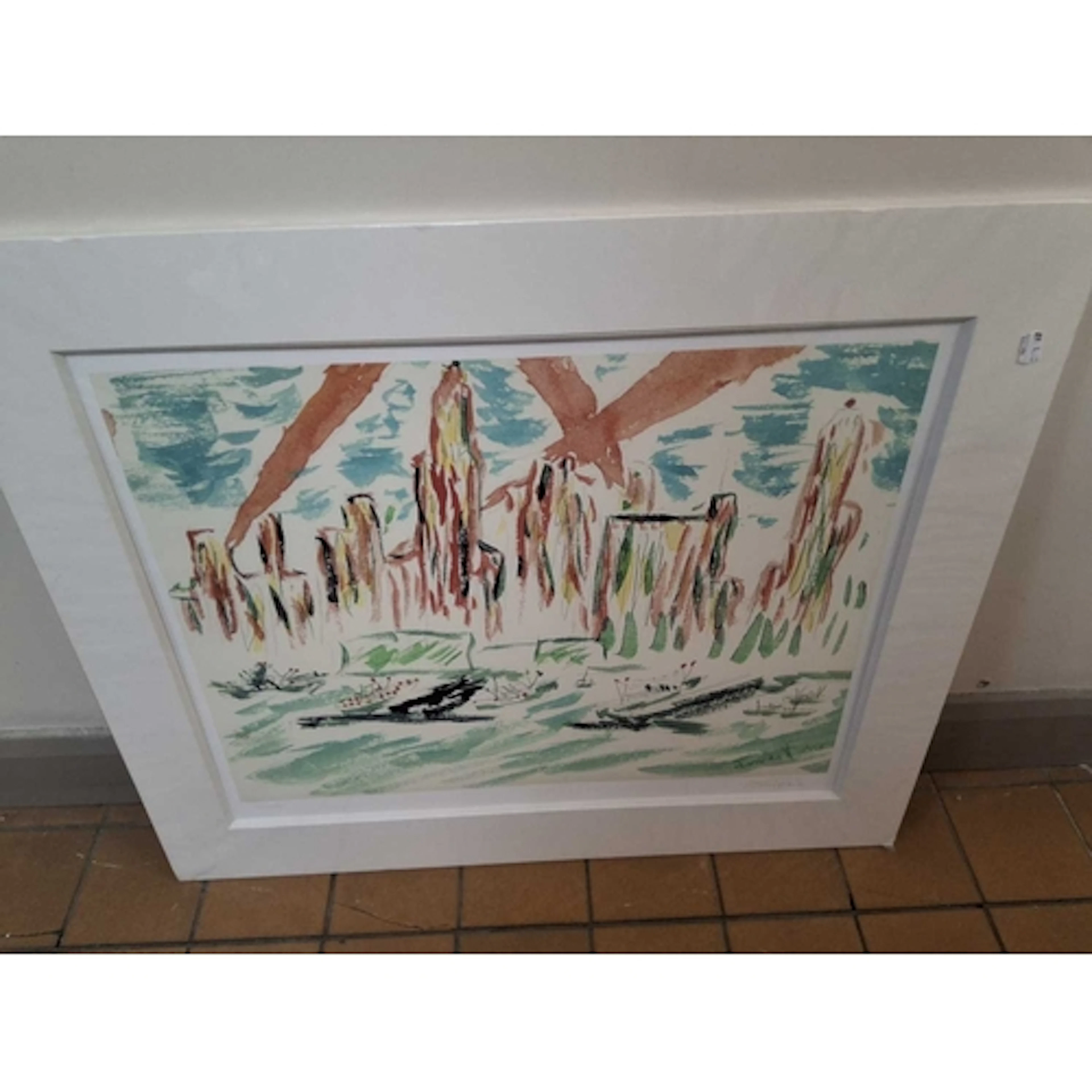 FIVE LIMITED EDITION PRINTS OF ART WORK BY JIMI HENDRIX, the...