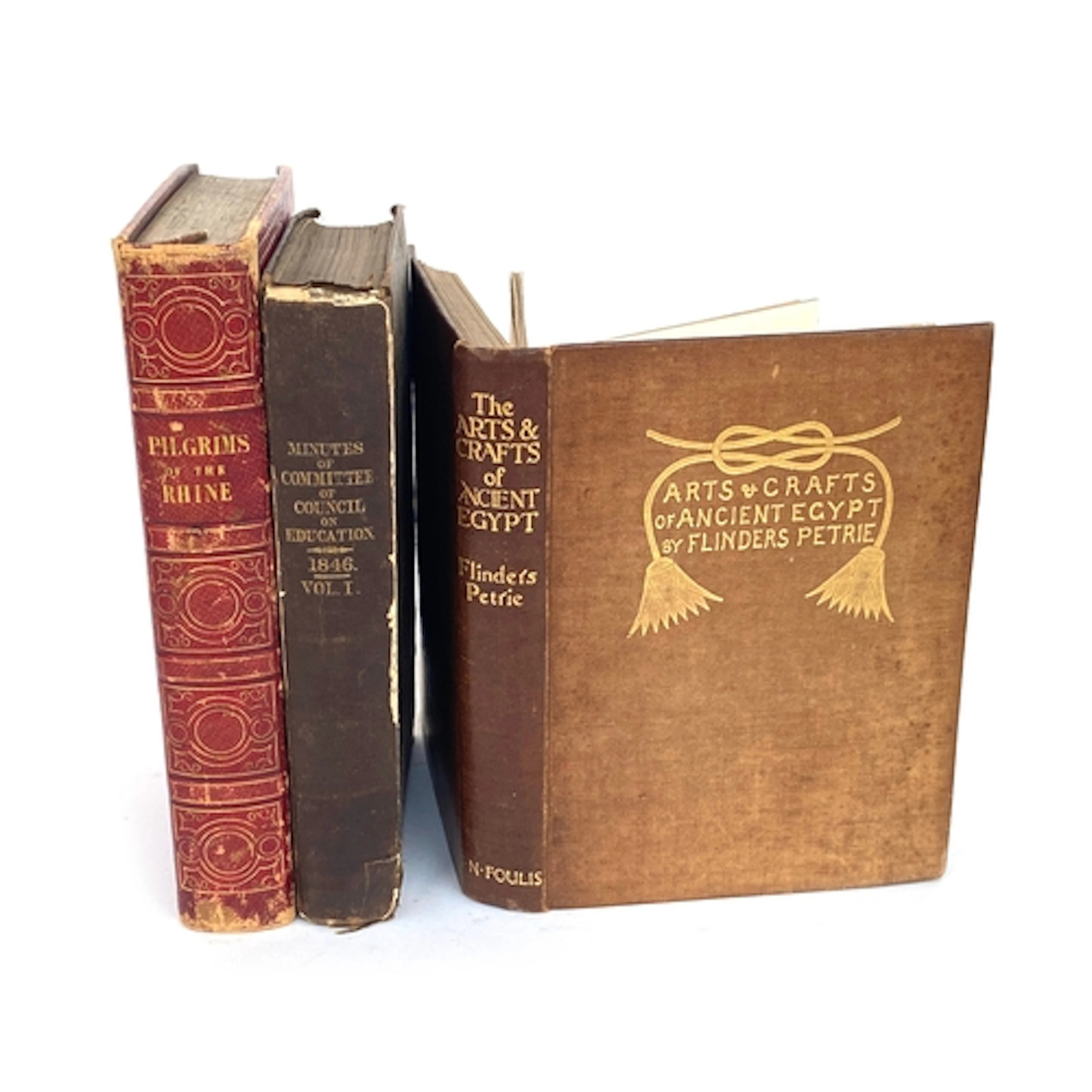 BINDING/ANTIQUE BOOKS (3). ANON (BULWER-LYTTON), 'Pilgrims o...