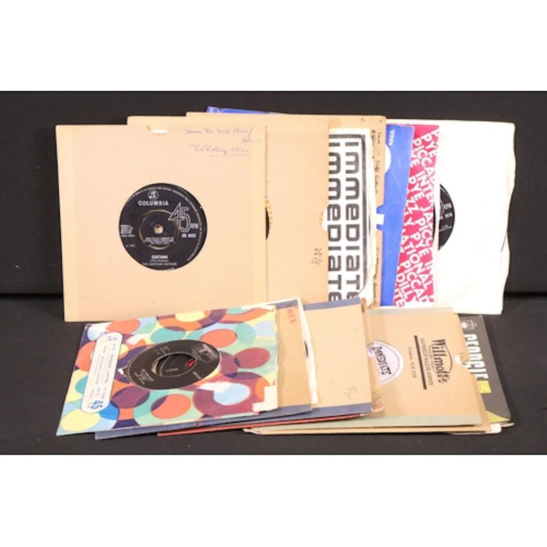 Vinyl - 17 Mod / Garage / R&B mainly UK pressing 7” singles ...