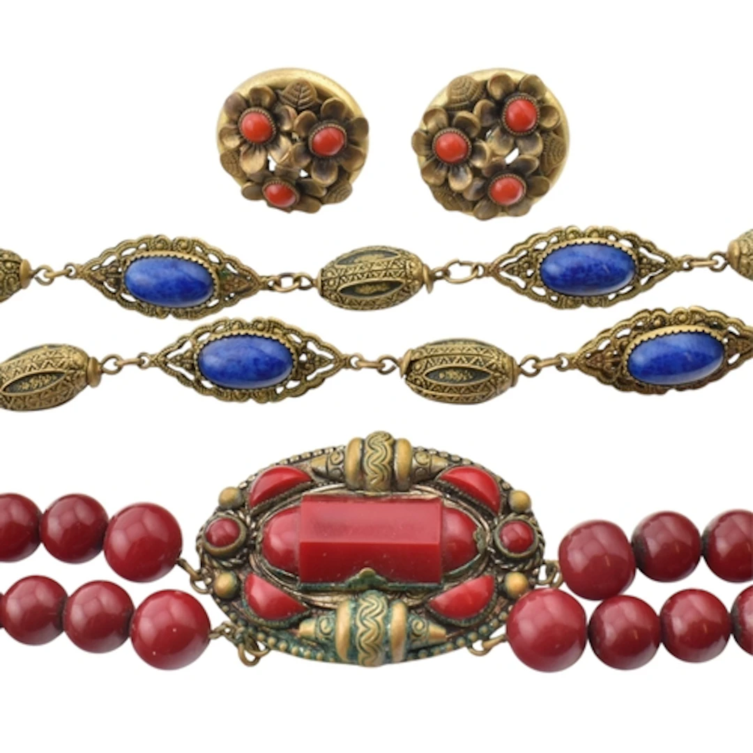 Collection of Czech Neiger Brothers' jewellery. To include: ...