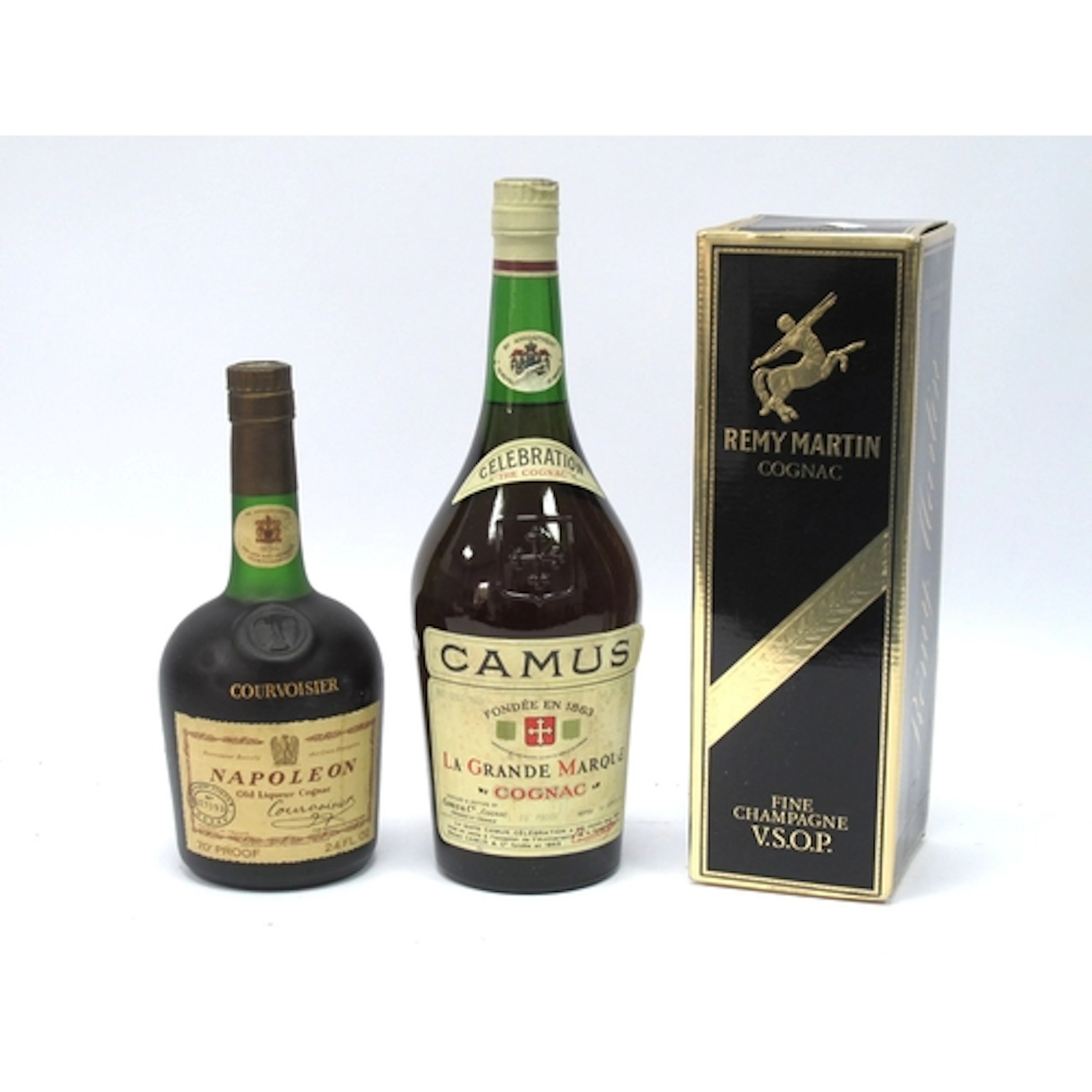 Cognac - Courvoisier Napoleon Old Liqueur Cognac, no. G07093...