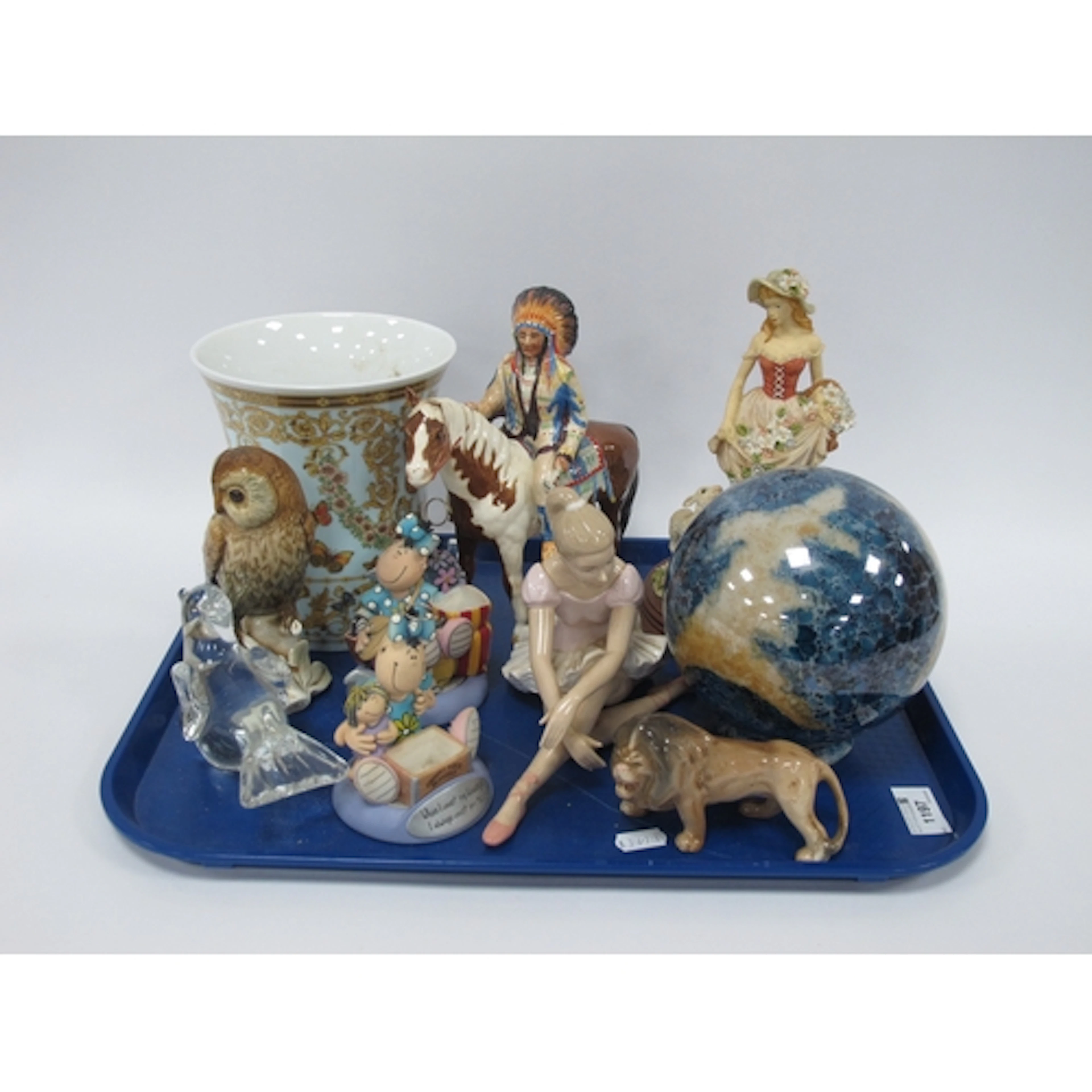 Beswick Red Indian On Horse (Ear Absent), other figurines, R...
