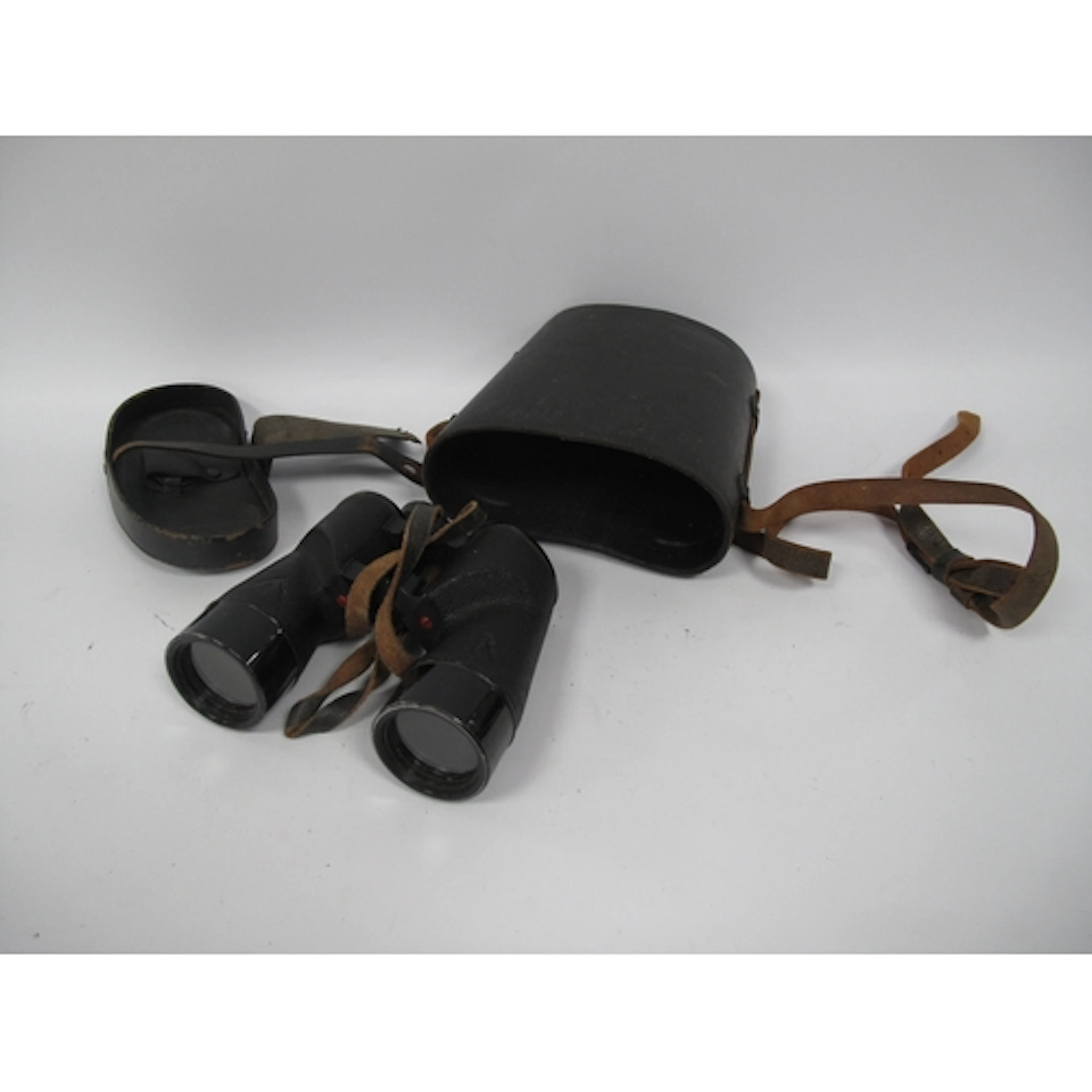 WWII British Military 7 x 50 Prism Binoculars by REL Canada,...