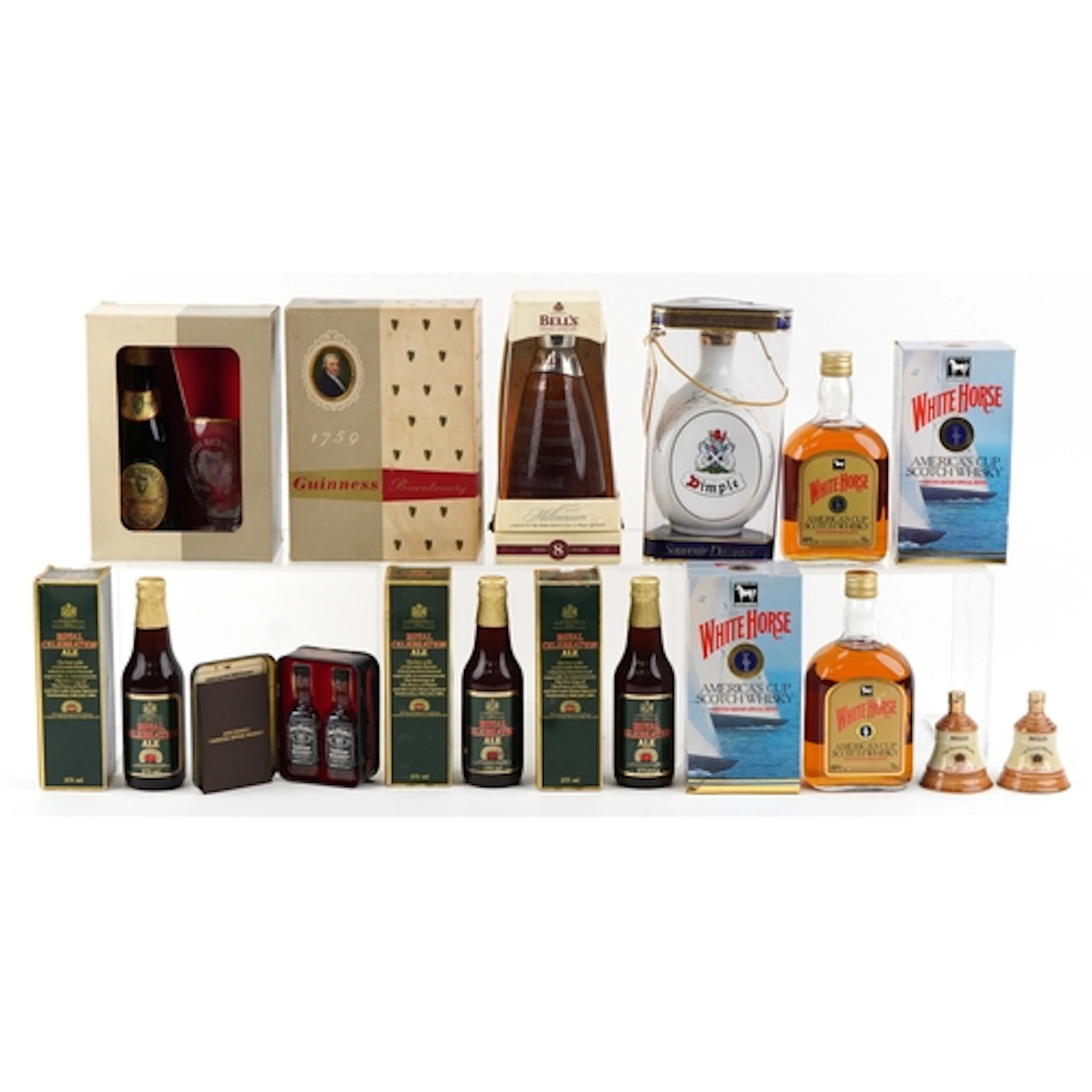 Group of alcohol including 2000 Millennium Extra Special 8 Y...