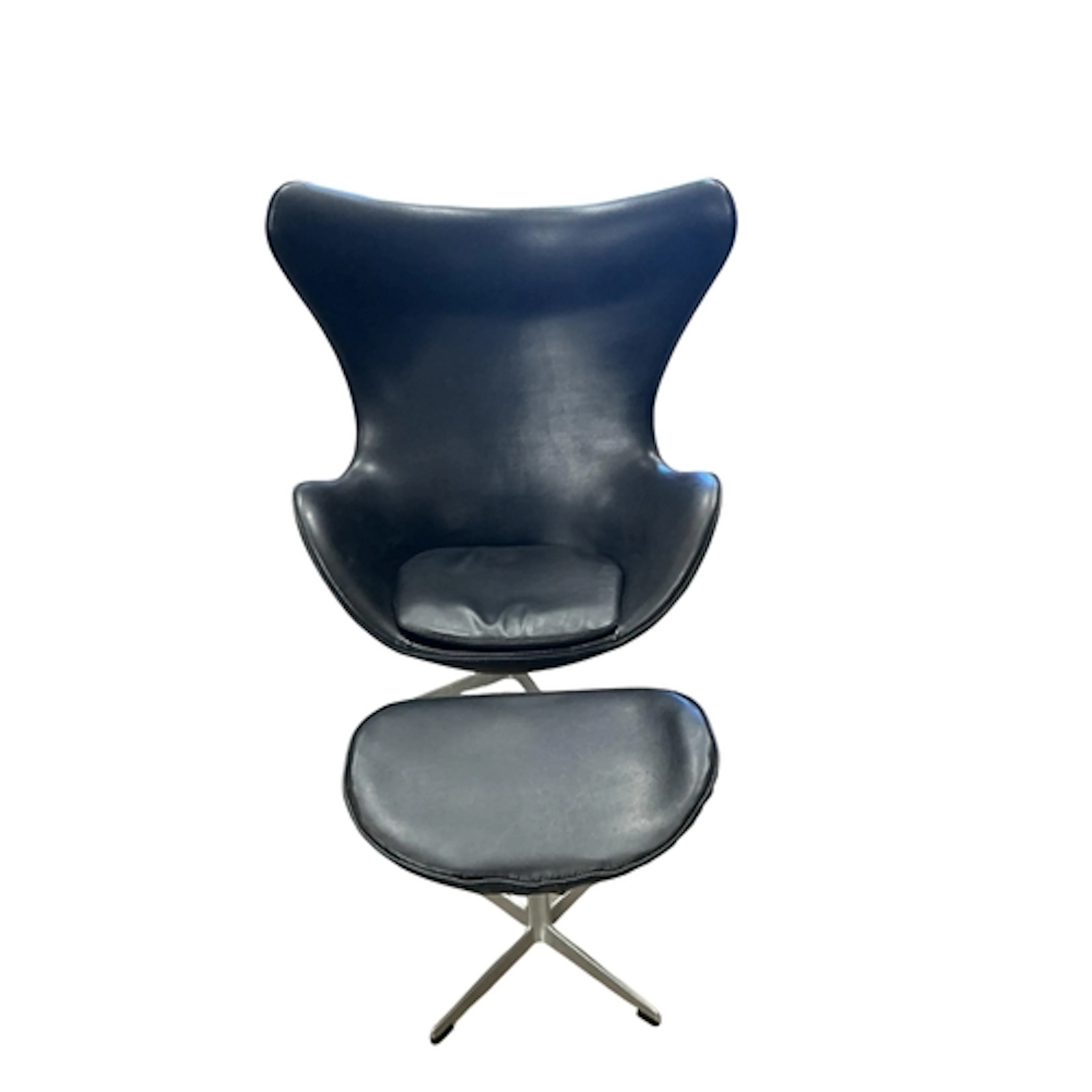 An egg chair in the style of Greaves and Thomas, width 89cm,...